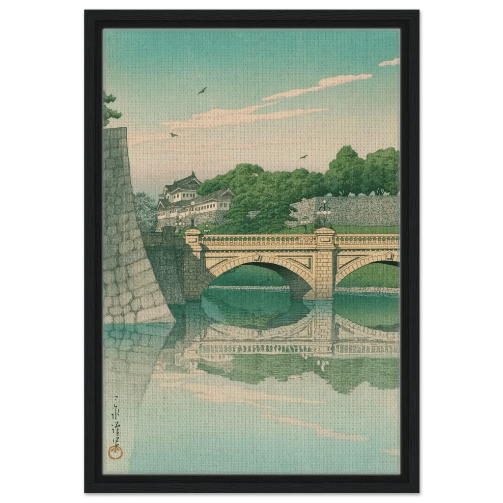 Morgen an der Nijūbashi - Brücke - Signature Collection - HINORI