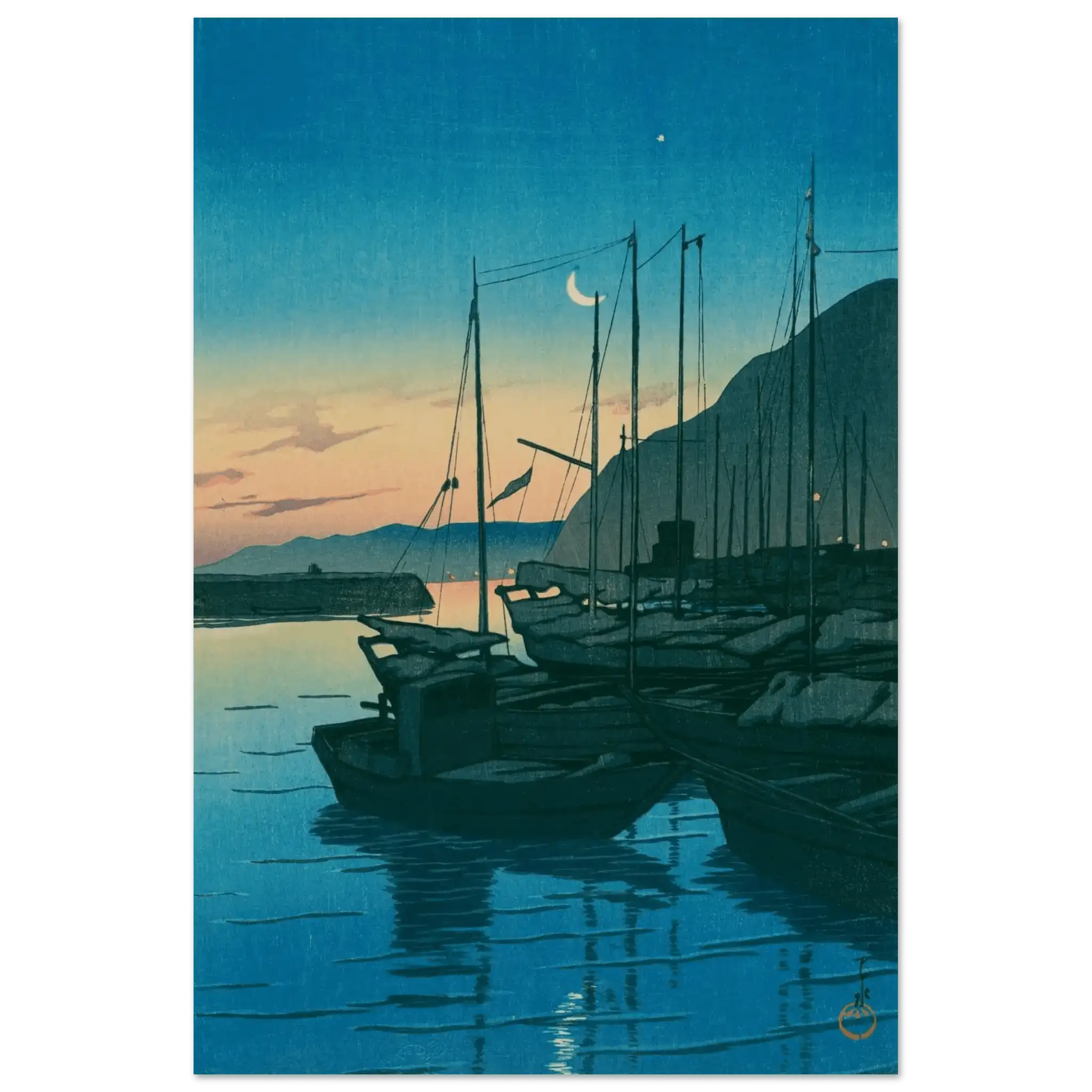 Morgendämmerung in Beppu - Fine Art Prints - HINORI