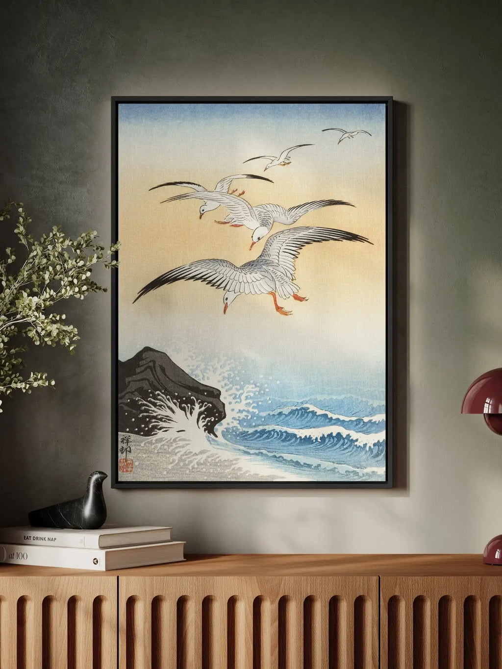 Möwen über stürmischem Meer - Signature Collection - HINORI