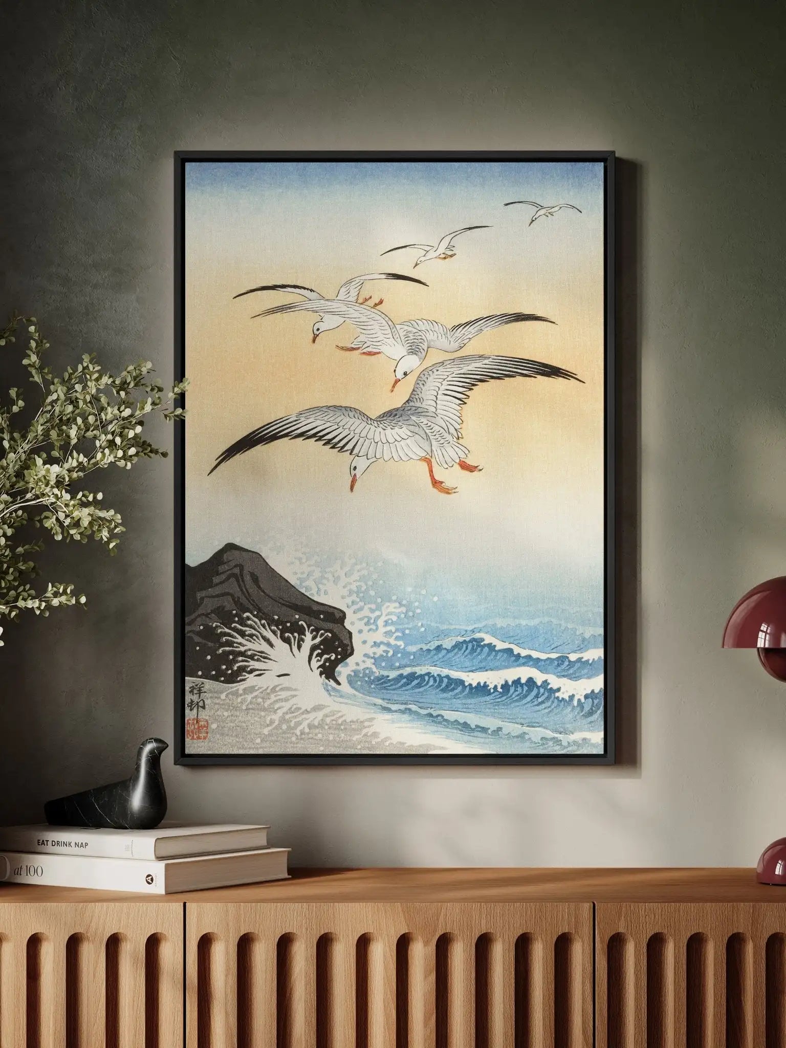 Möwen über stürmischem Meer - Signature Collection - HINORI