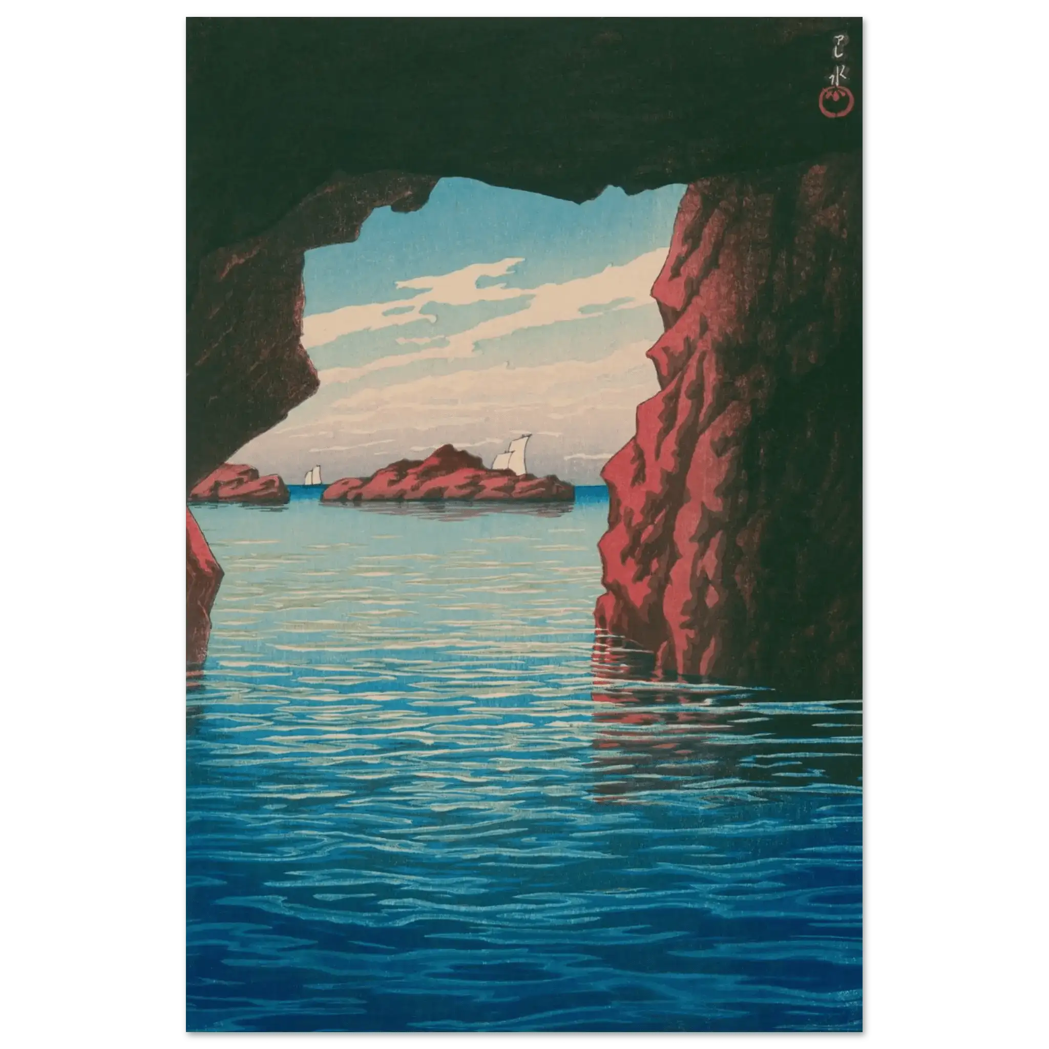 Oga - Halbinsel & Höhle Kokei - kutsu - Fine Art Prints - HINORI