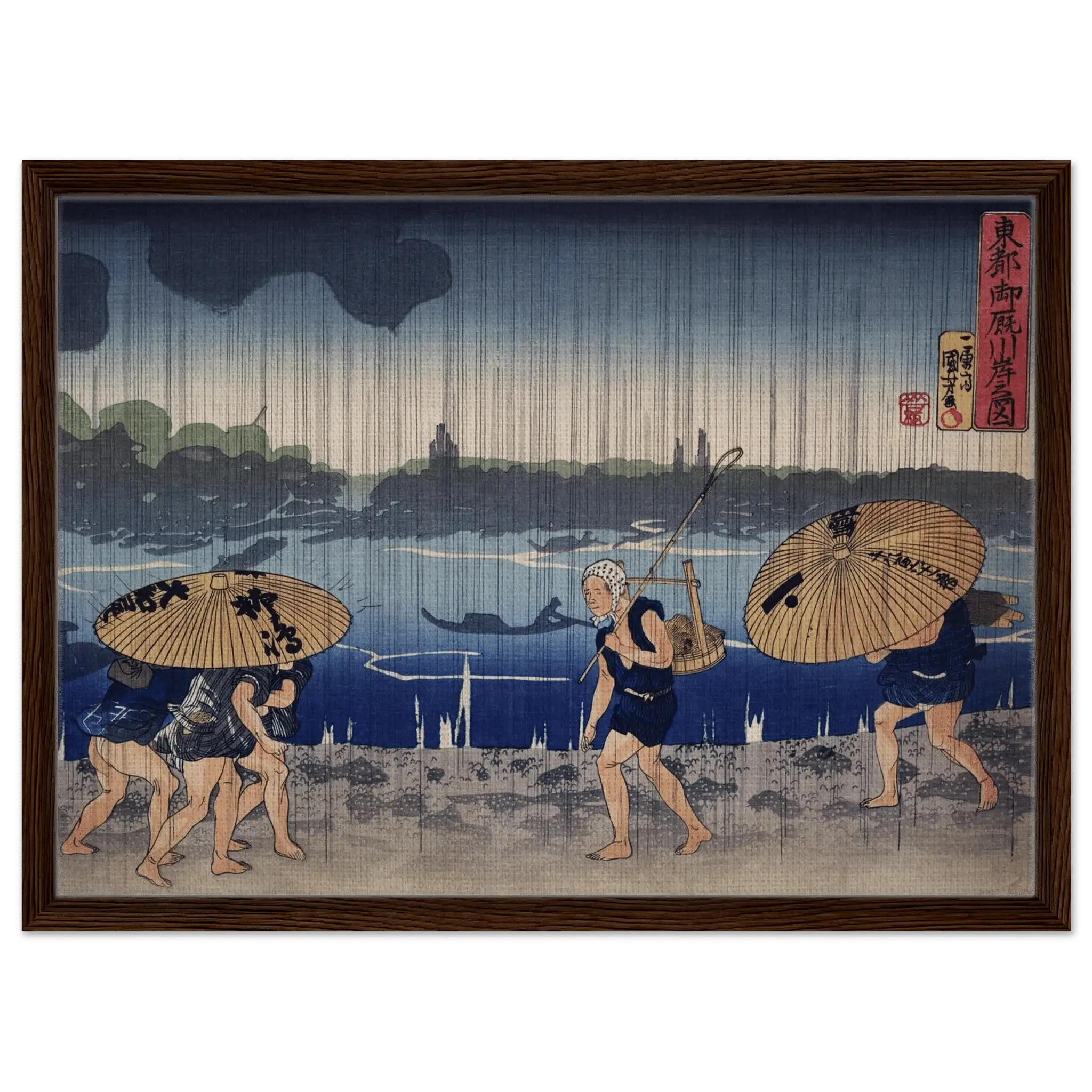 Regen am Sumida - Fluss - Signature Collection - HINORI