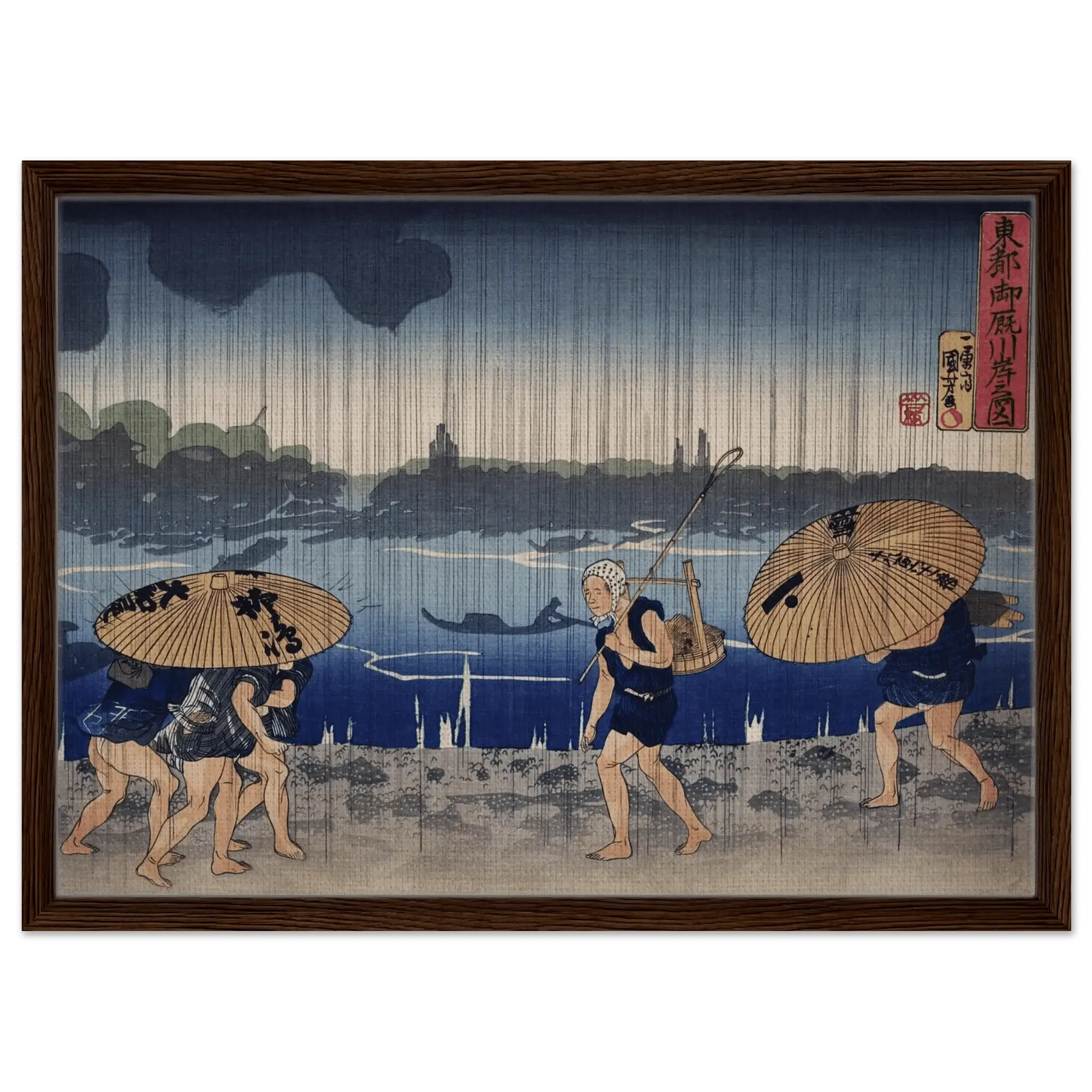 Regen am Sumida - Fluss - Signature Collection - HINORI