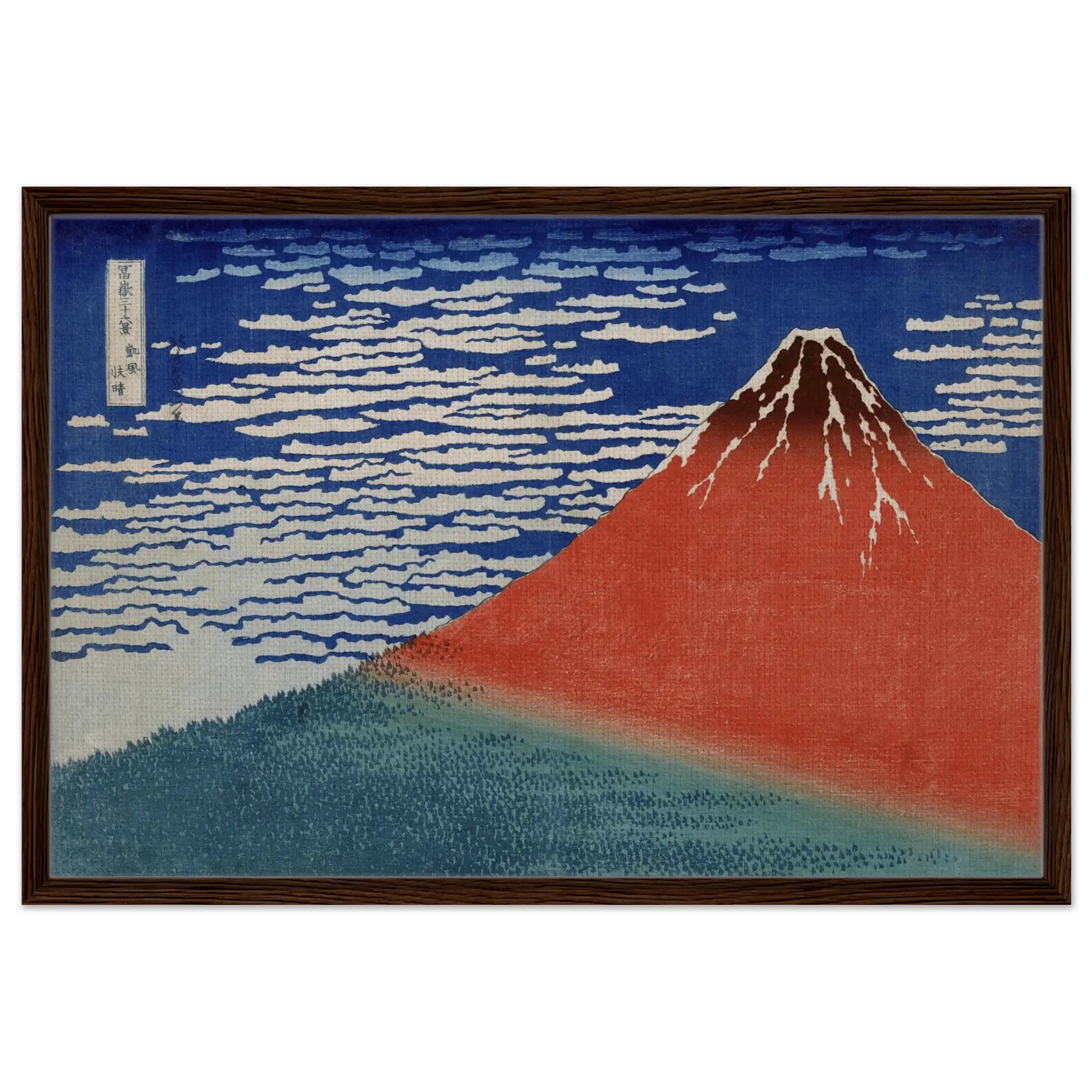 Roter Fuji im Morgenlicht - Signature Collection - HINORI