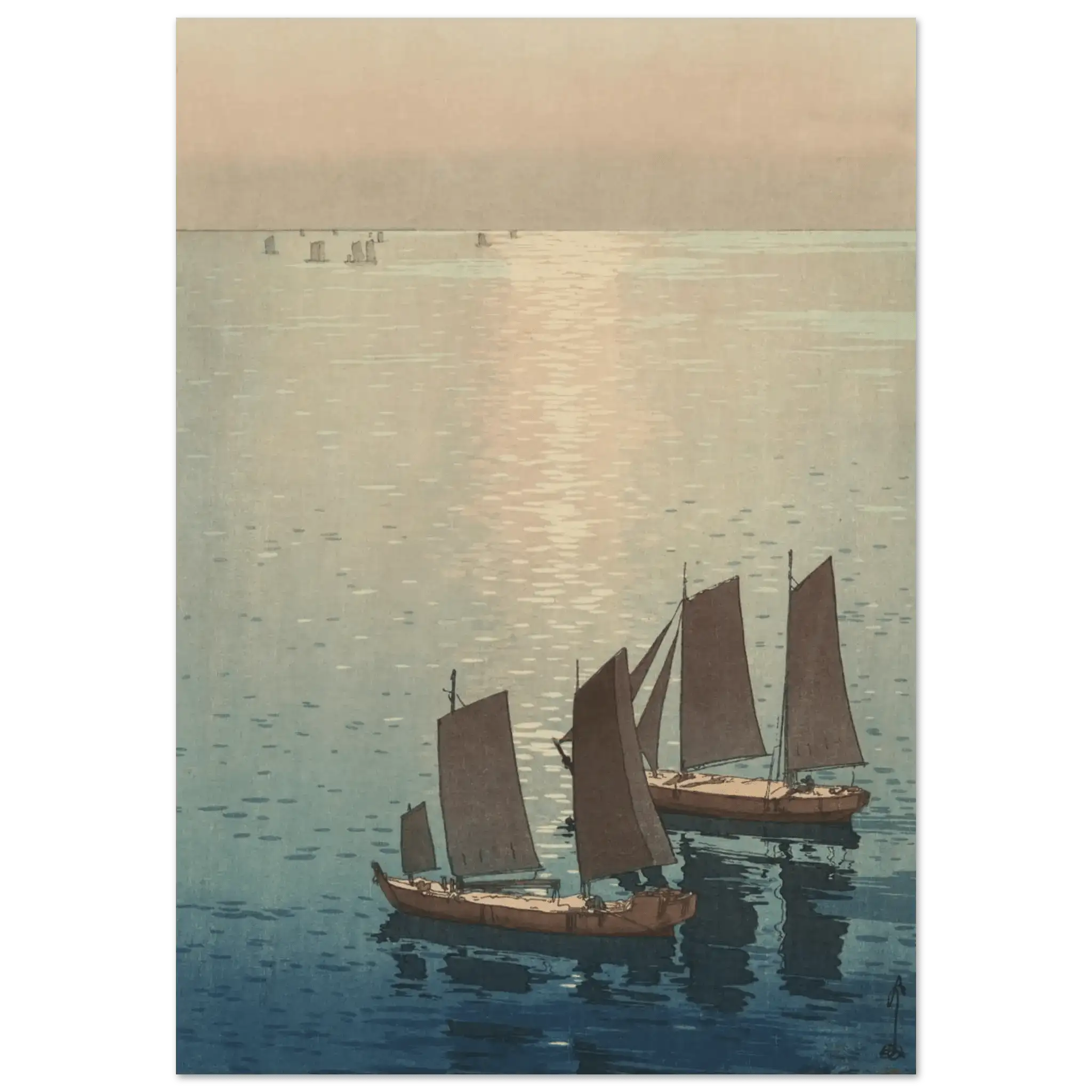 Schimmerndes Meer - Fine Art Prints - HINORI