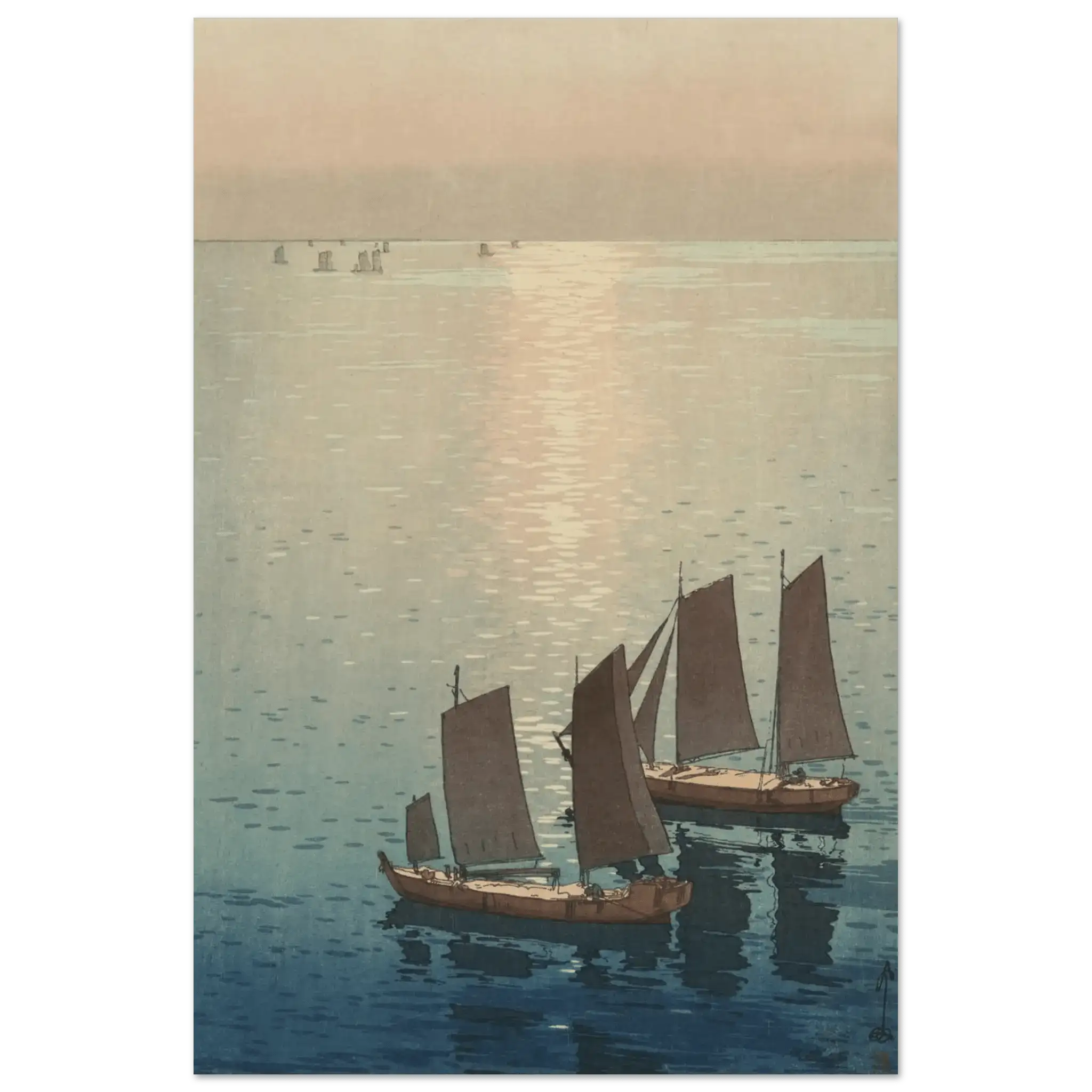 Schimmerndes Meer - Fine Art Prints - HINORI