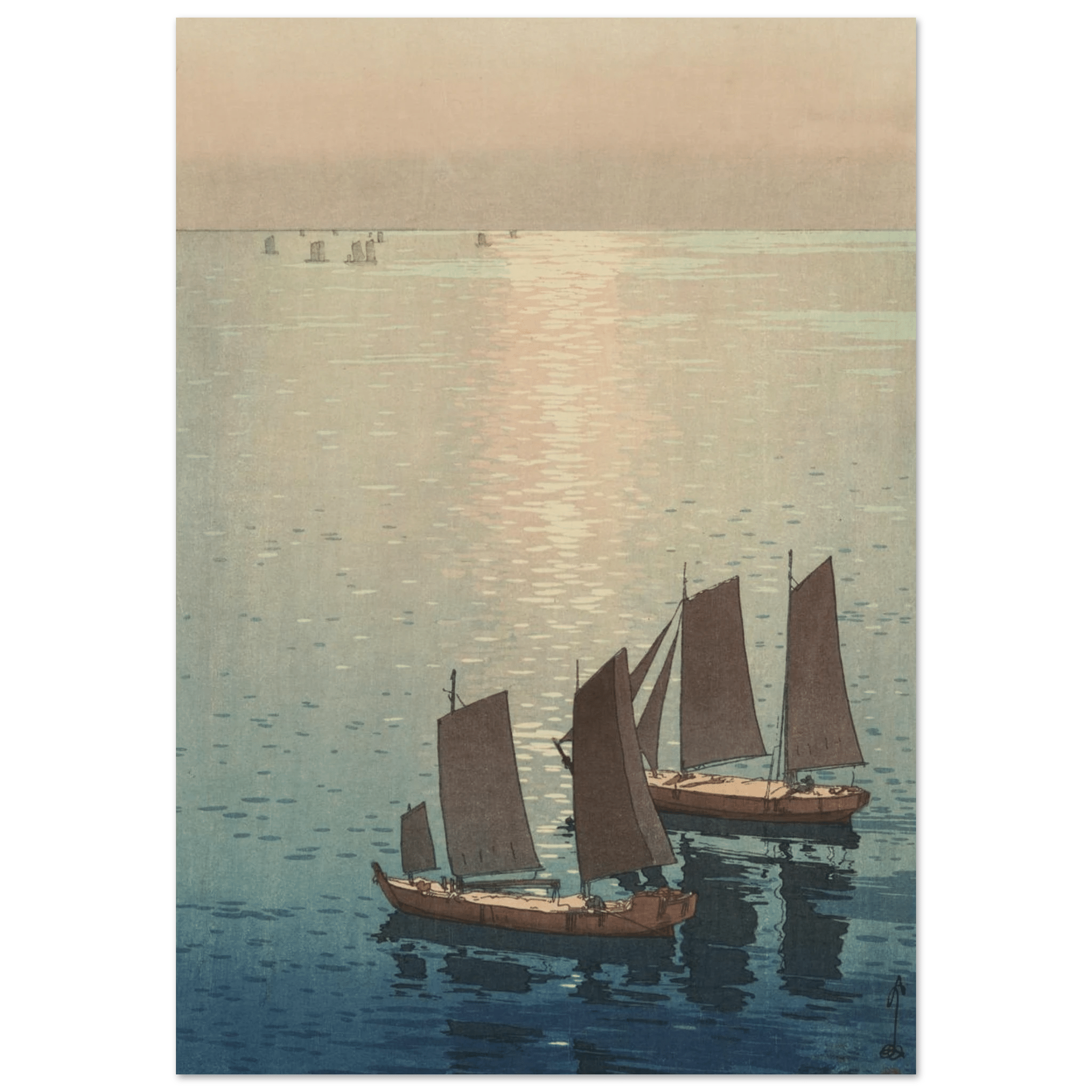 Schimmerndes Meer - Fine Art Prints - HINORI