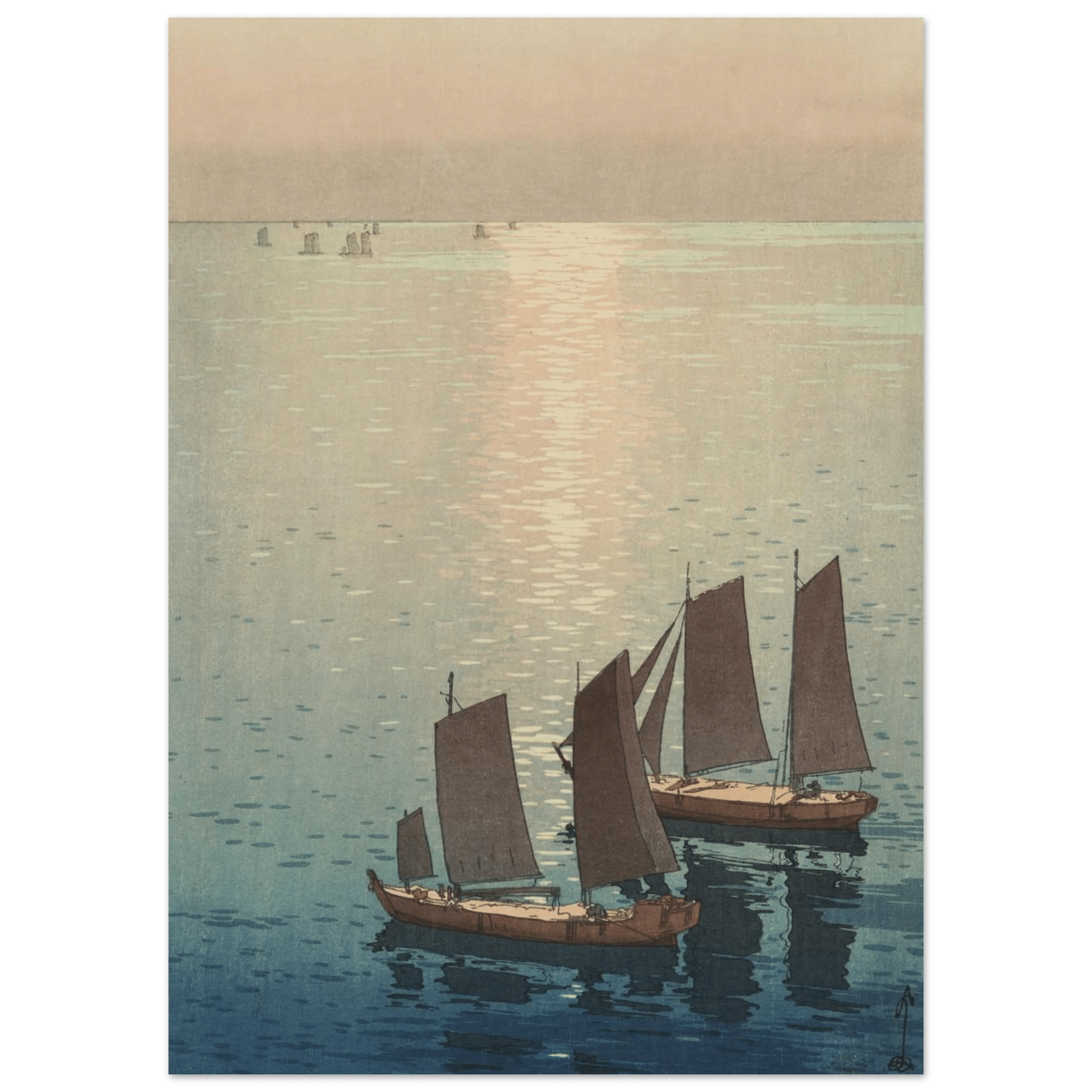 Schimmerndes Meer - Fine Art Prints - HINORI