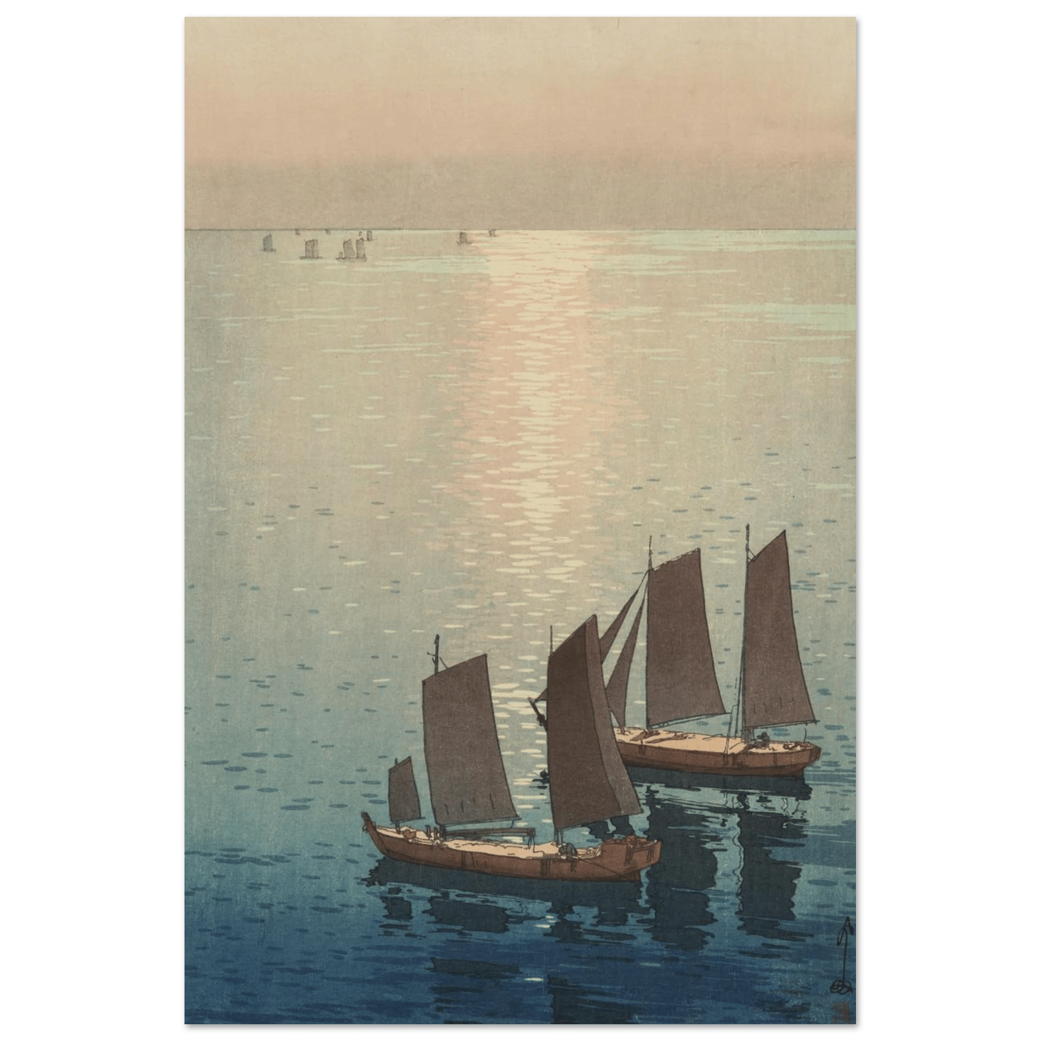 Schimmerndes Meer - Fine Art Prints - HINORI