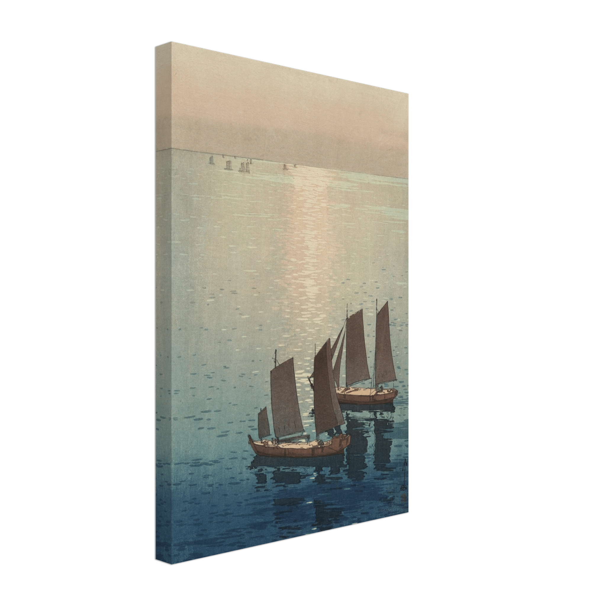 Schimmerndes Meer - Leinwand Edition - HINORI