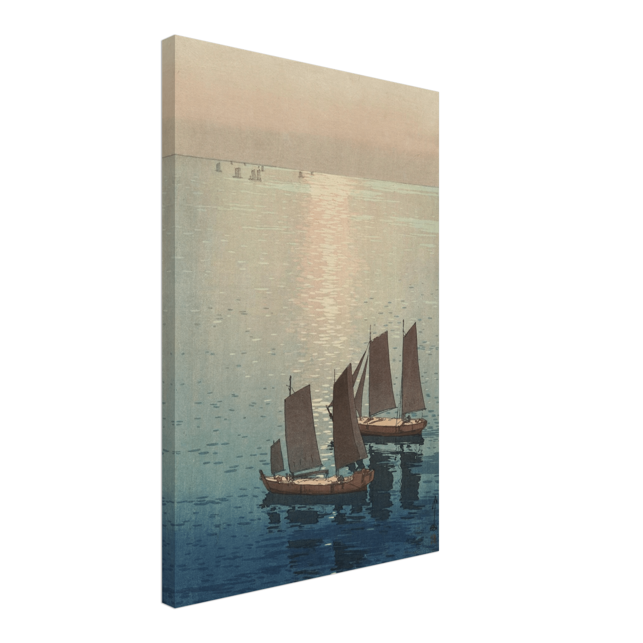 Schimmerndes Meer - Leinwand Edition - HINORI