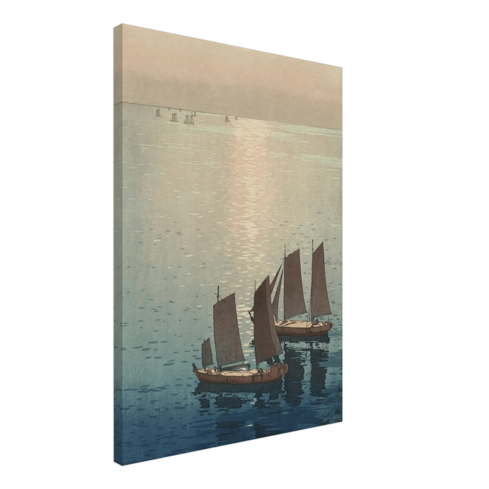 Schimmerndes Meer - Leinwand Edition - HINORI