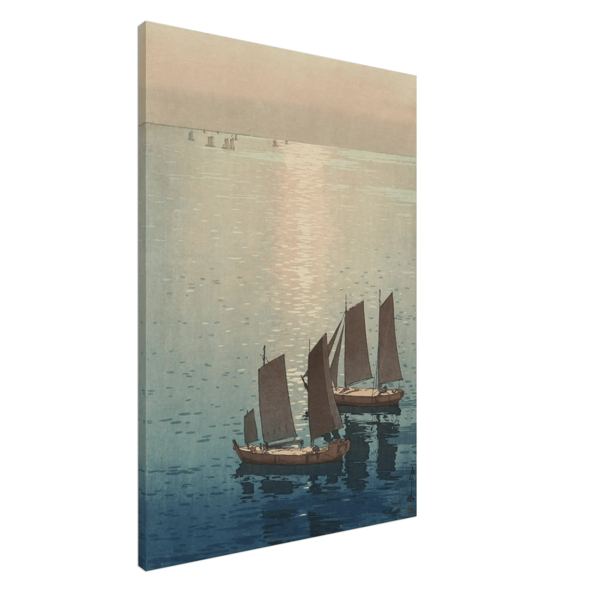 Schimmerndes Meer - Leinwand Edition - HINORI