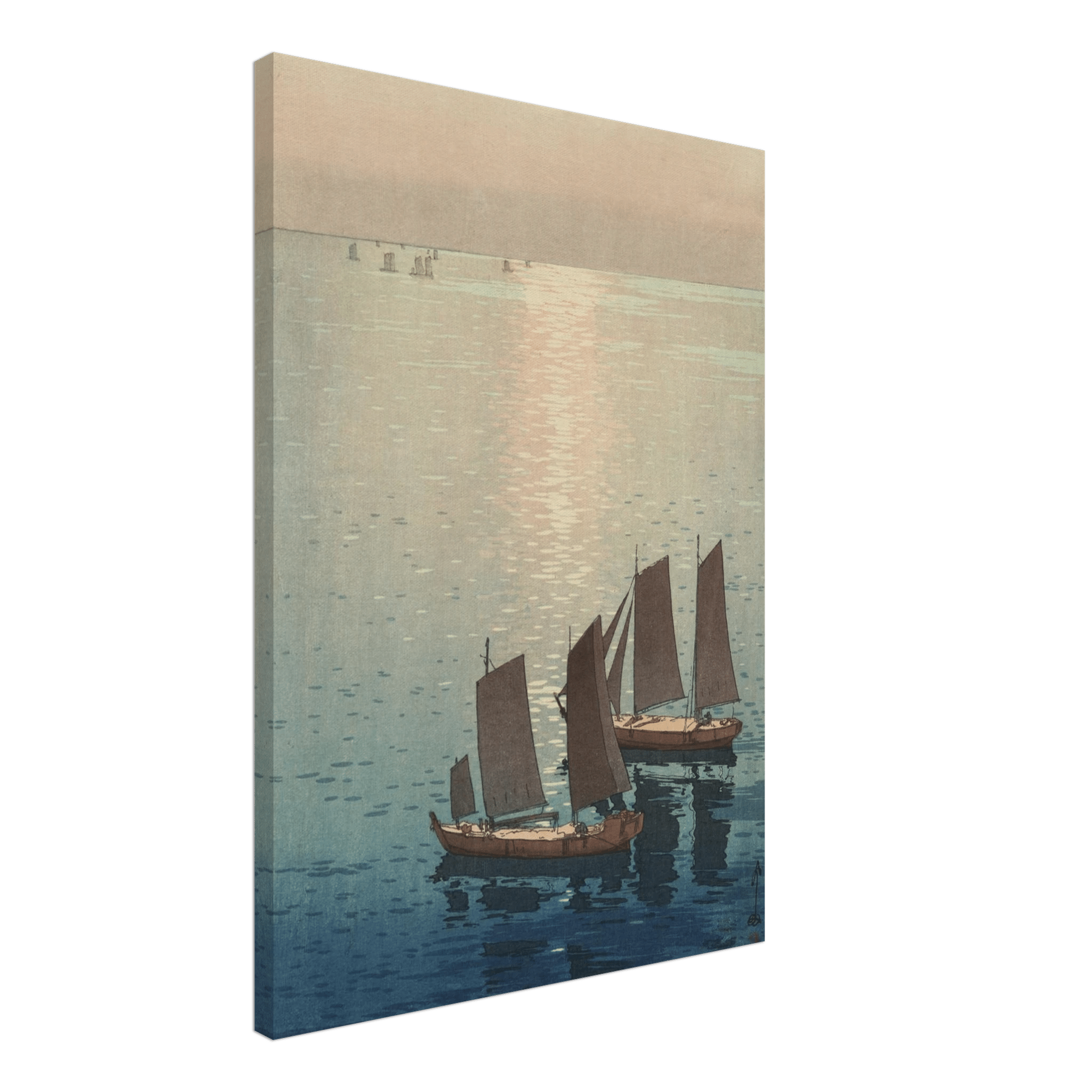 Schimmerndes Meer - Leinwand Edition - HINORI