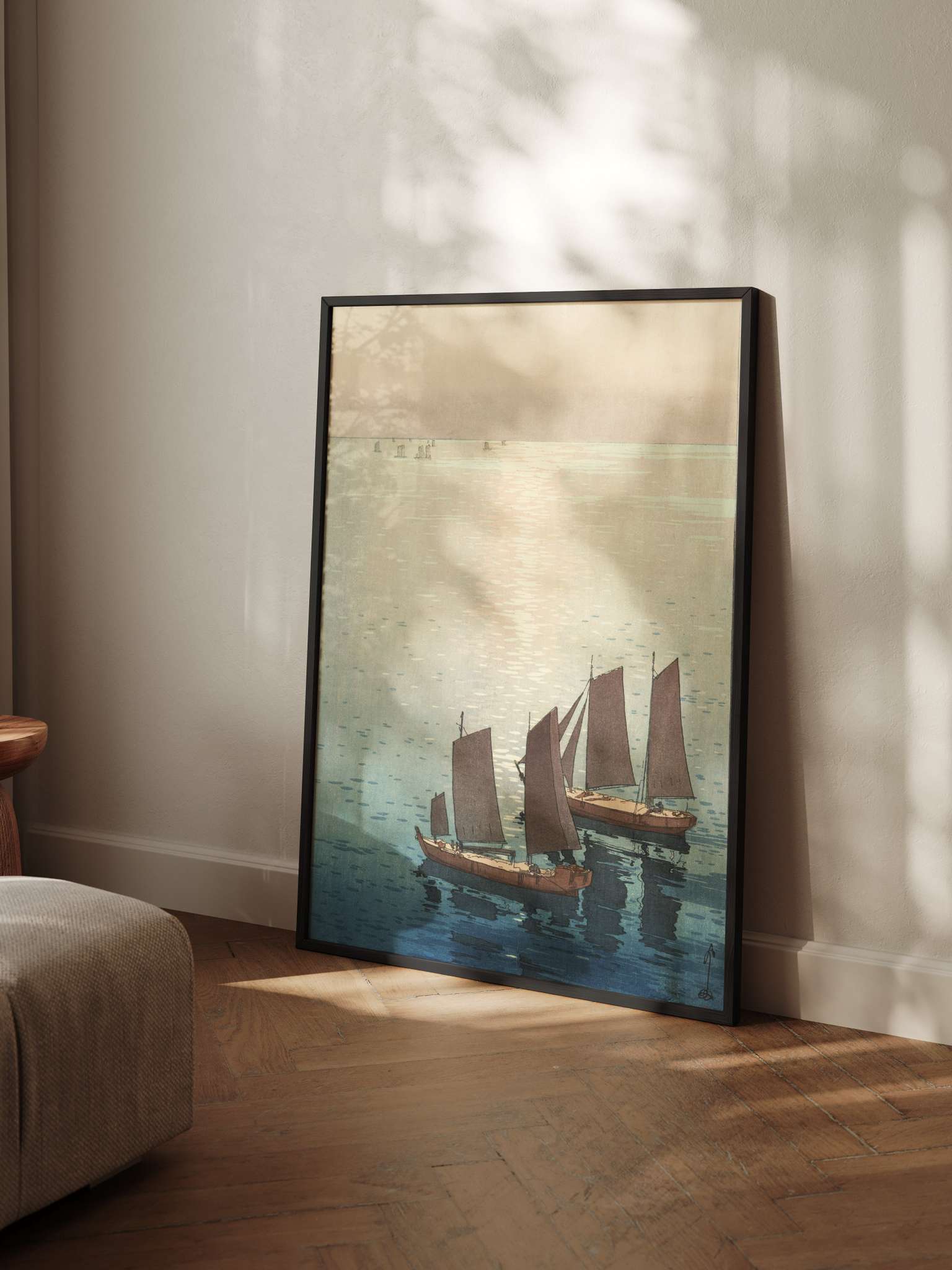 Schimmerndes Meer - Gerahmte Eleganz