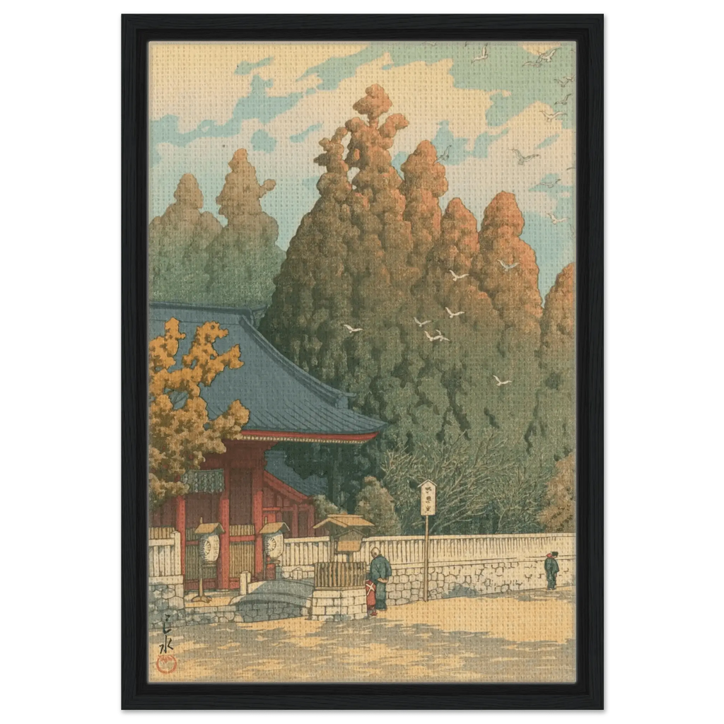 Tempeltor im Herbstlicht - Signature Collection - HINORI