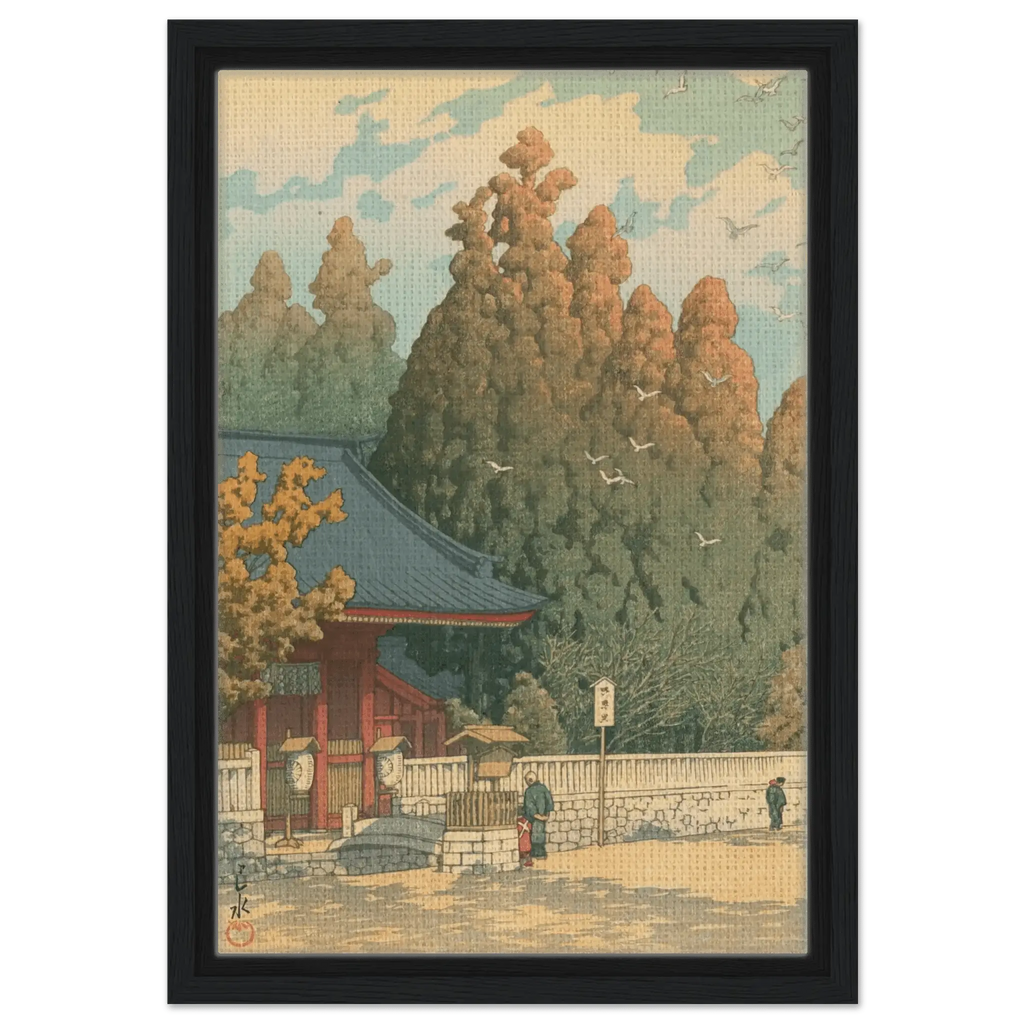 Tempeltor im Herbstlicht - Signature Collection - HINORI