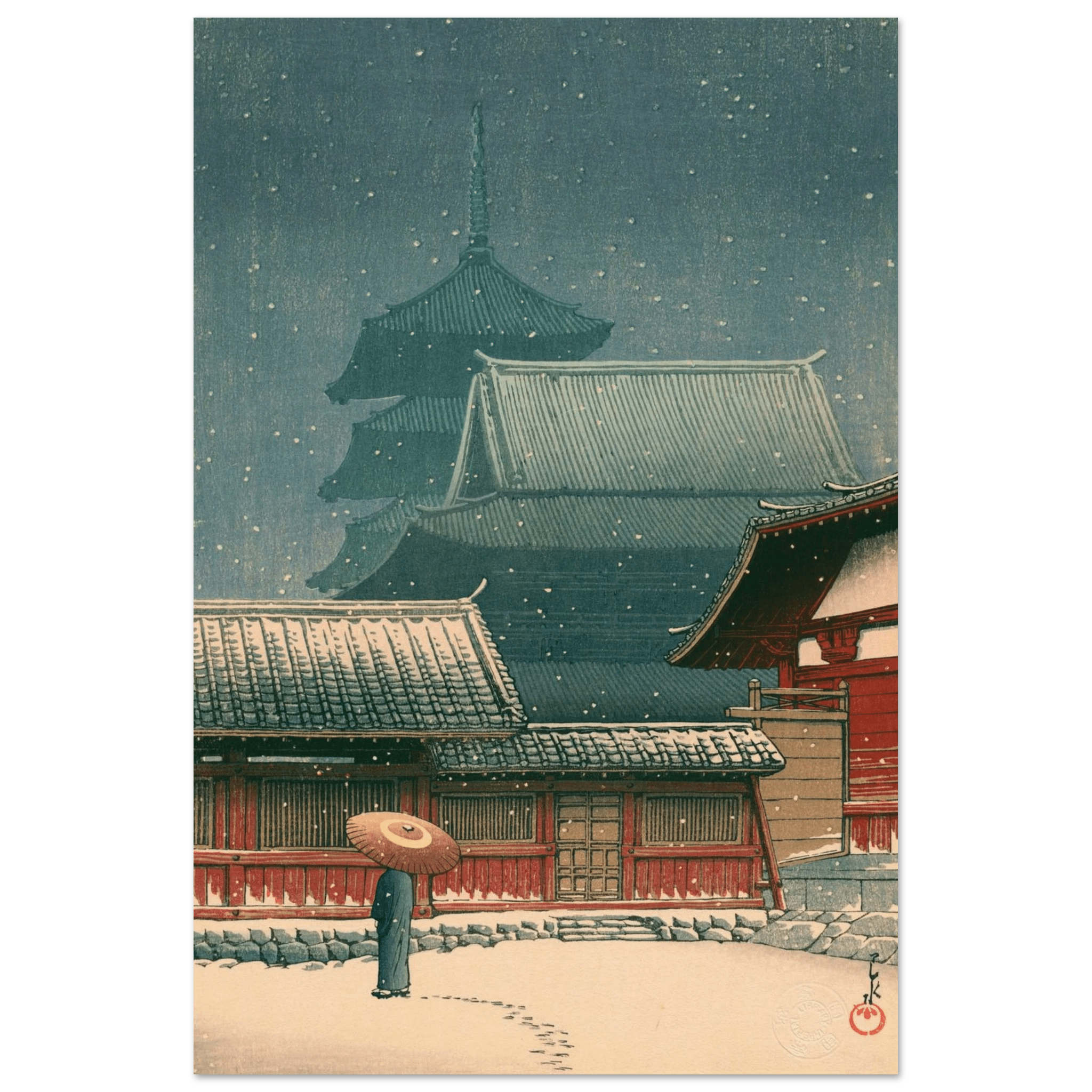 Tennō - ji - Tempel in Ōsaka - Fine Art Prints - HINORI