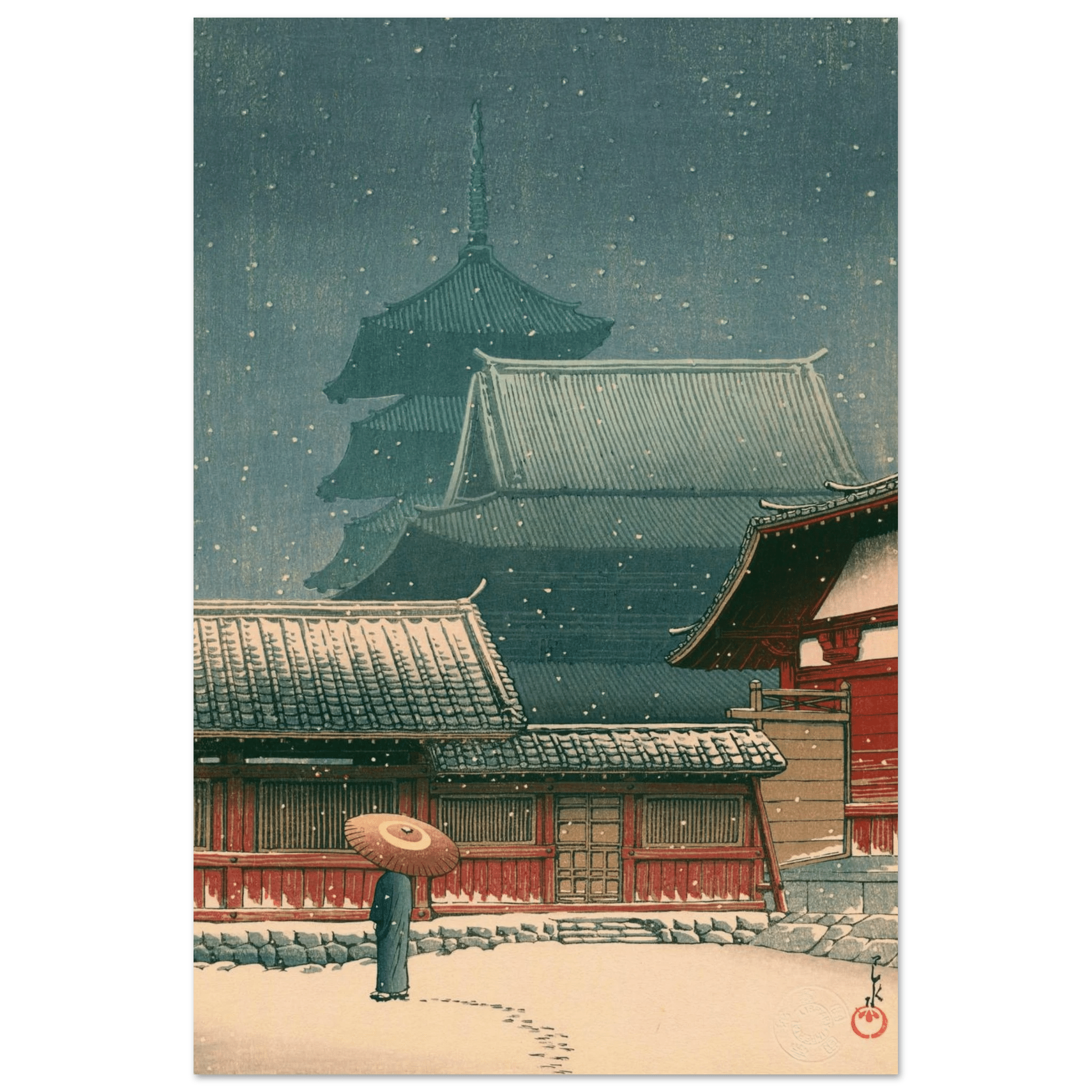 Tennō - ji - Tempel in Ōsaka - Fine Art Prints - HINORI