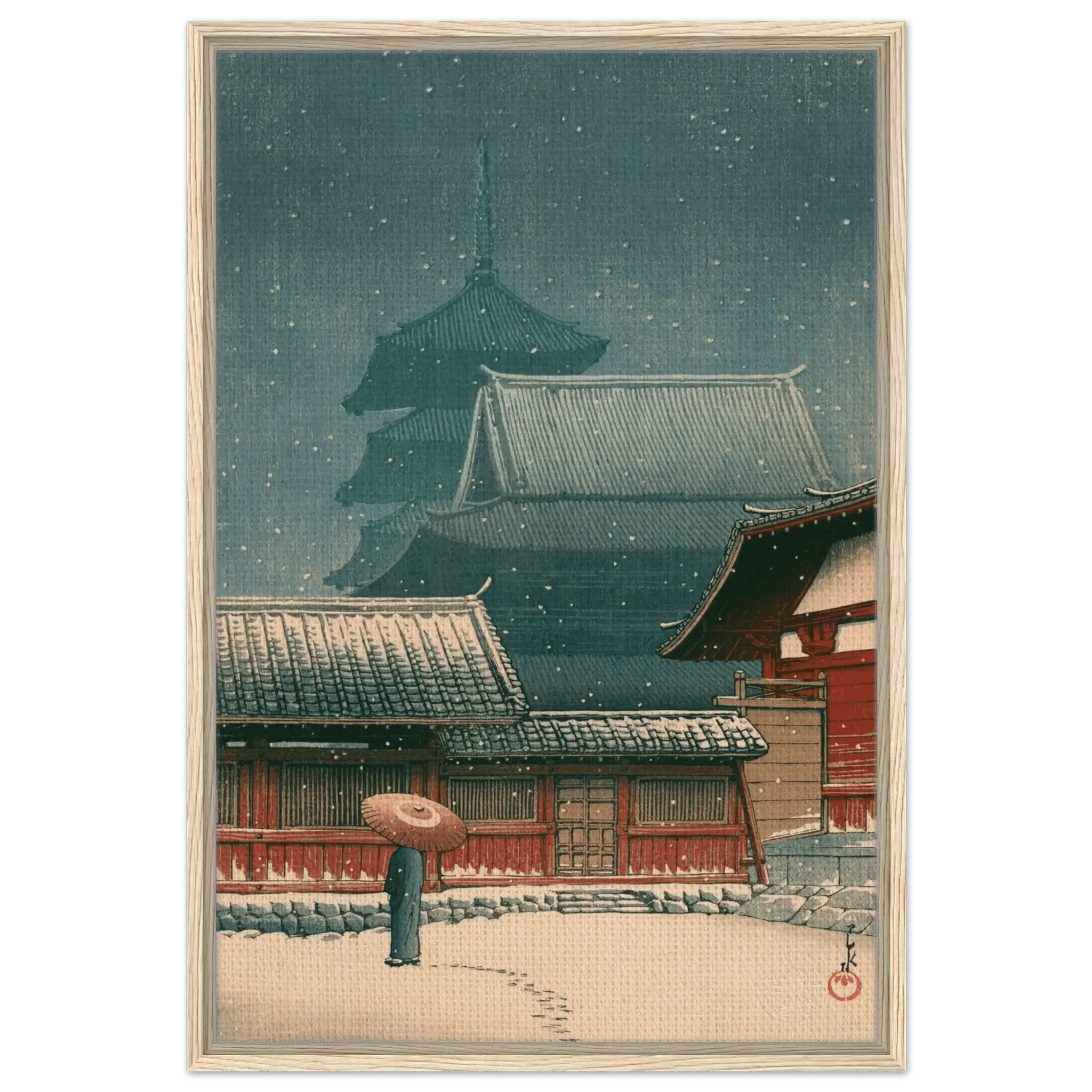 Tennō - ji - Tempel in Ōsaka - Signature Collection - HINORI