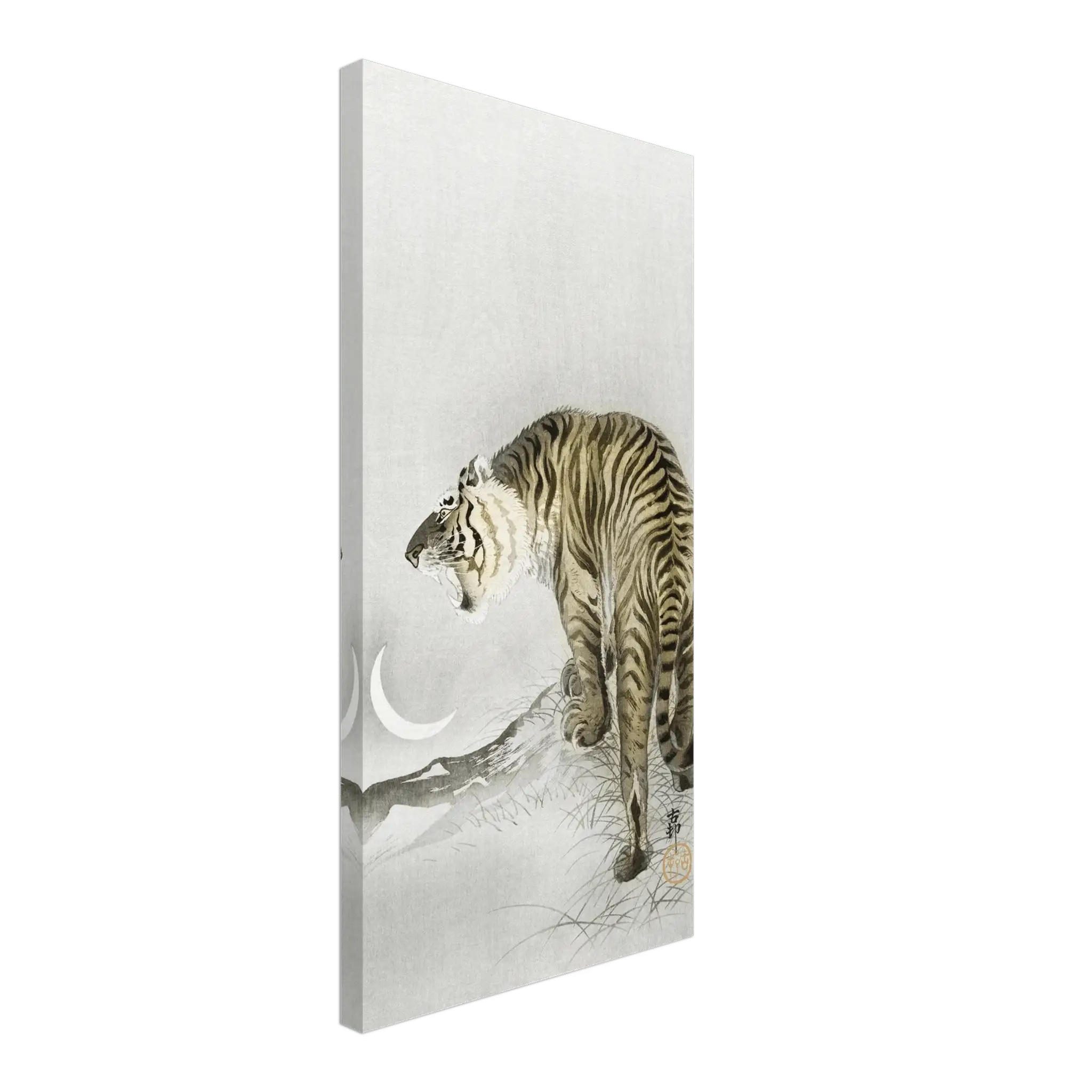 Tiger im Mondlicht - Leinwand Edition - HINORI