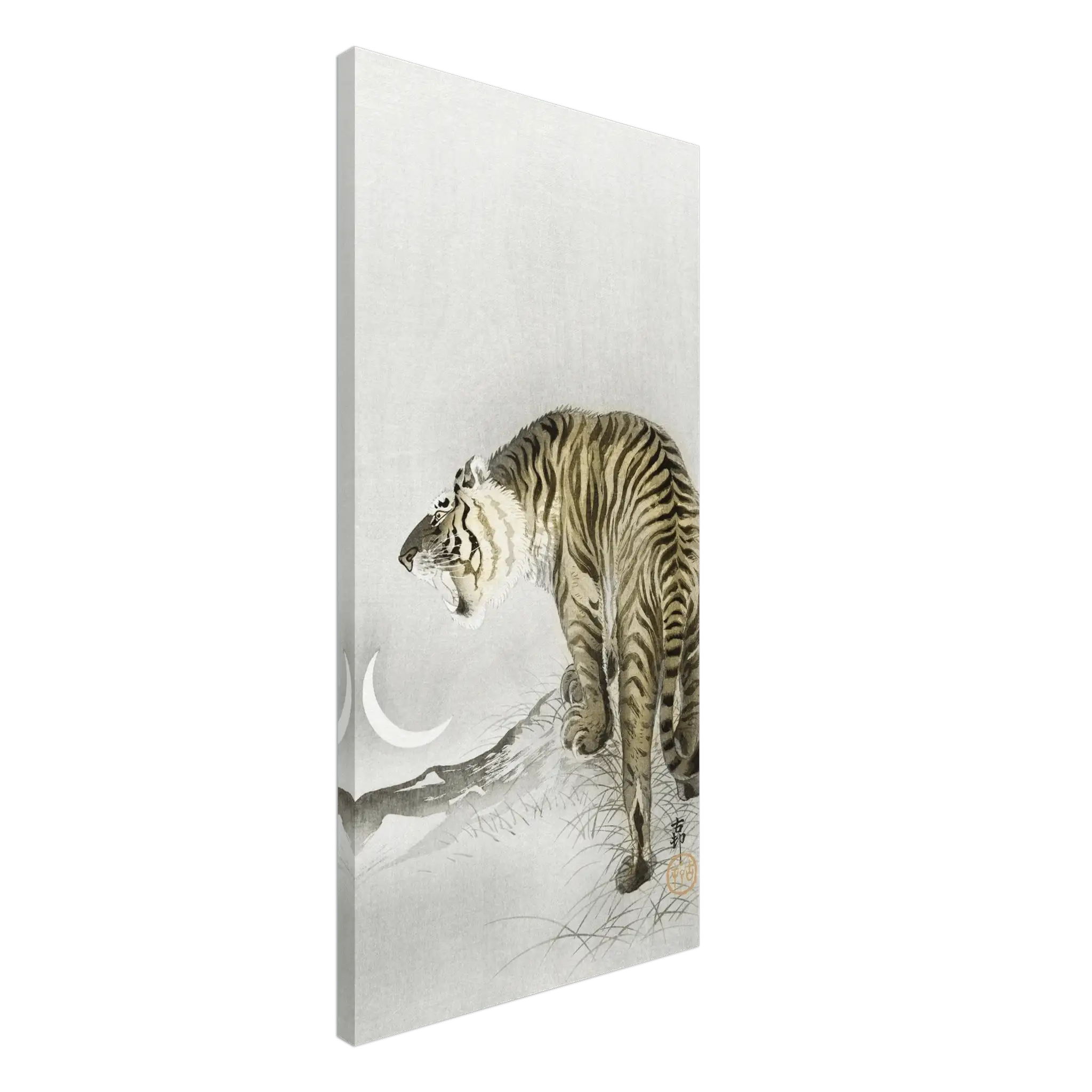 Tiger im Mondlicht - Leinwand Edition - HINORI