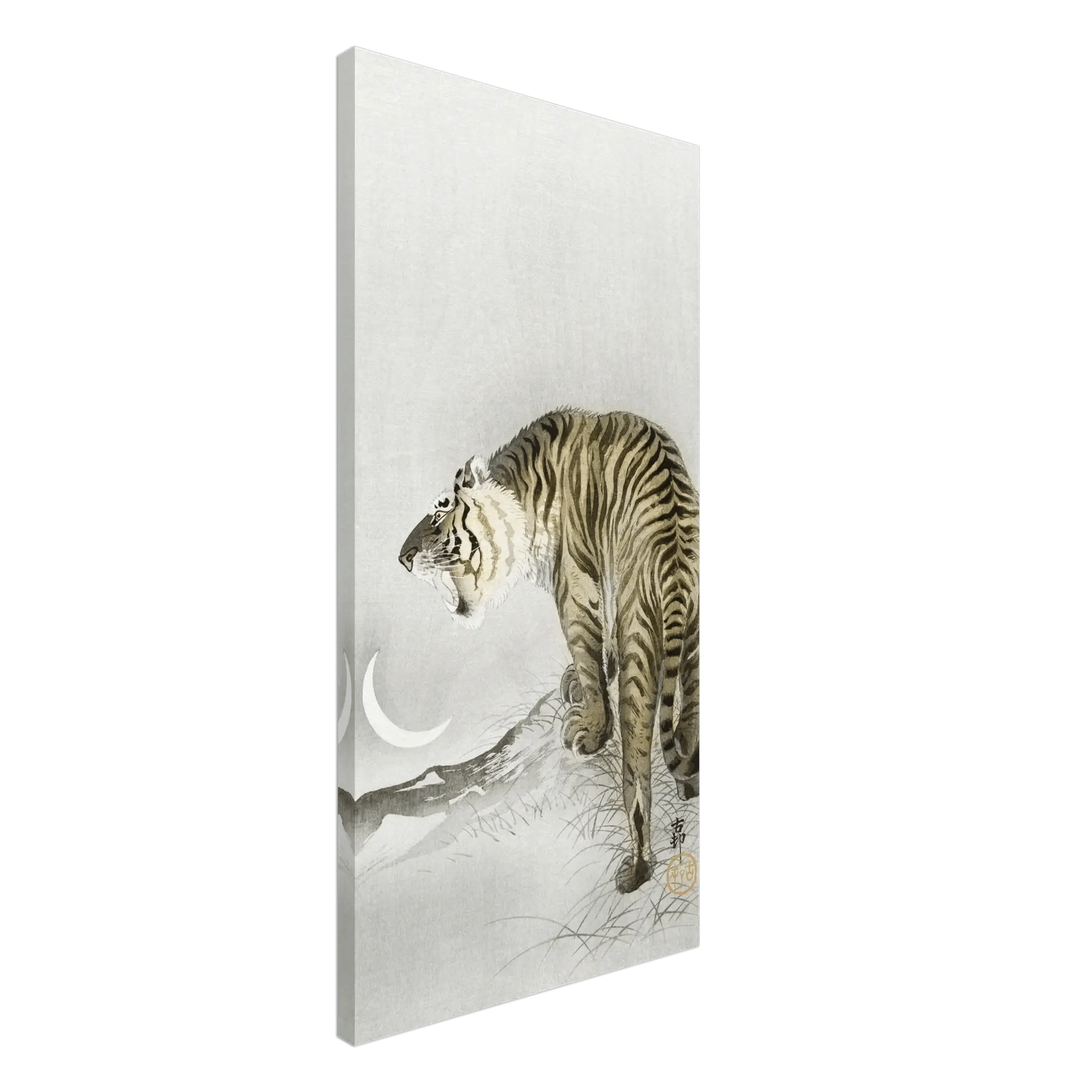 Tiger im Mondlicht - Leinwand Edition - HINORI