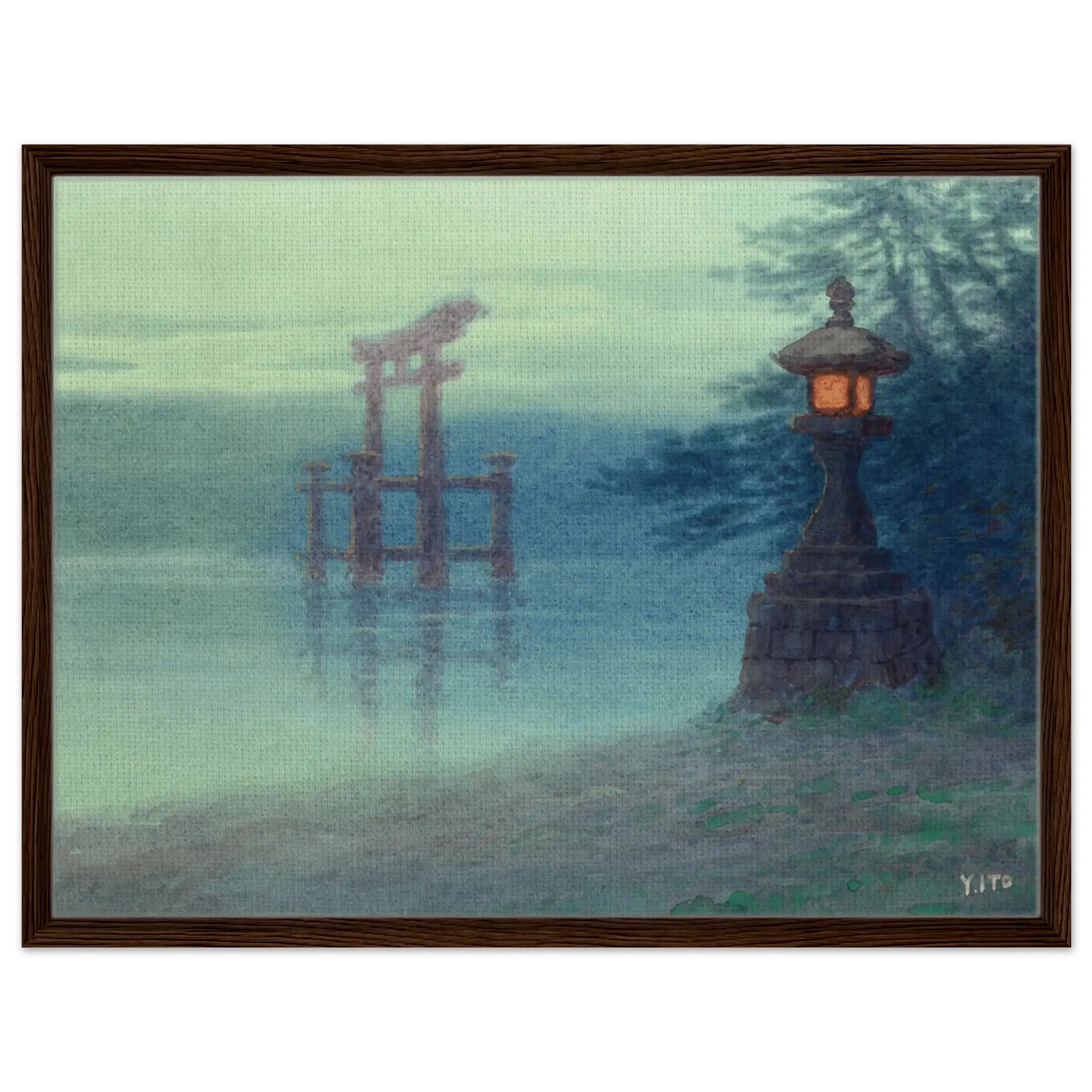 Torii im Nebel - Signature Collection - HINORI