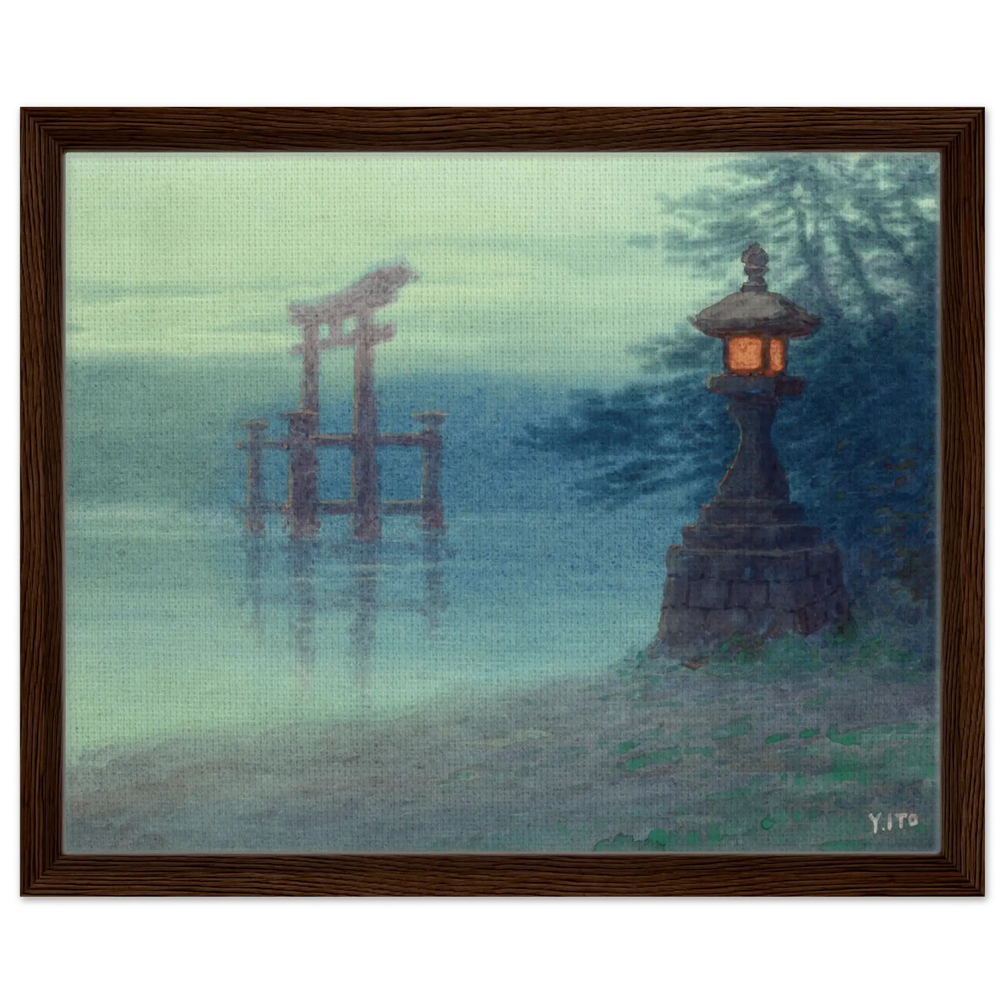 Torii im Nebel - Signature Collection - HINORI