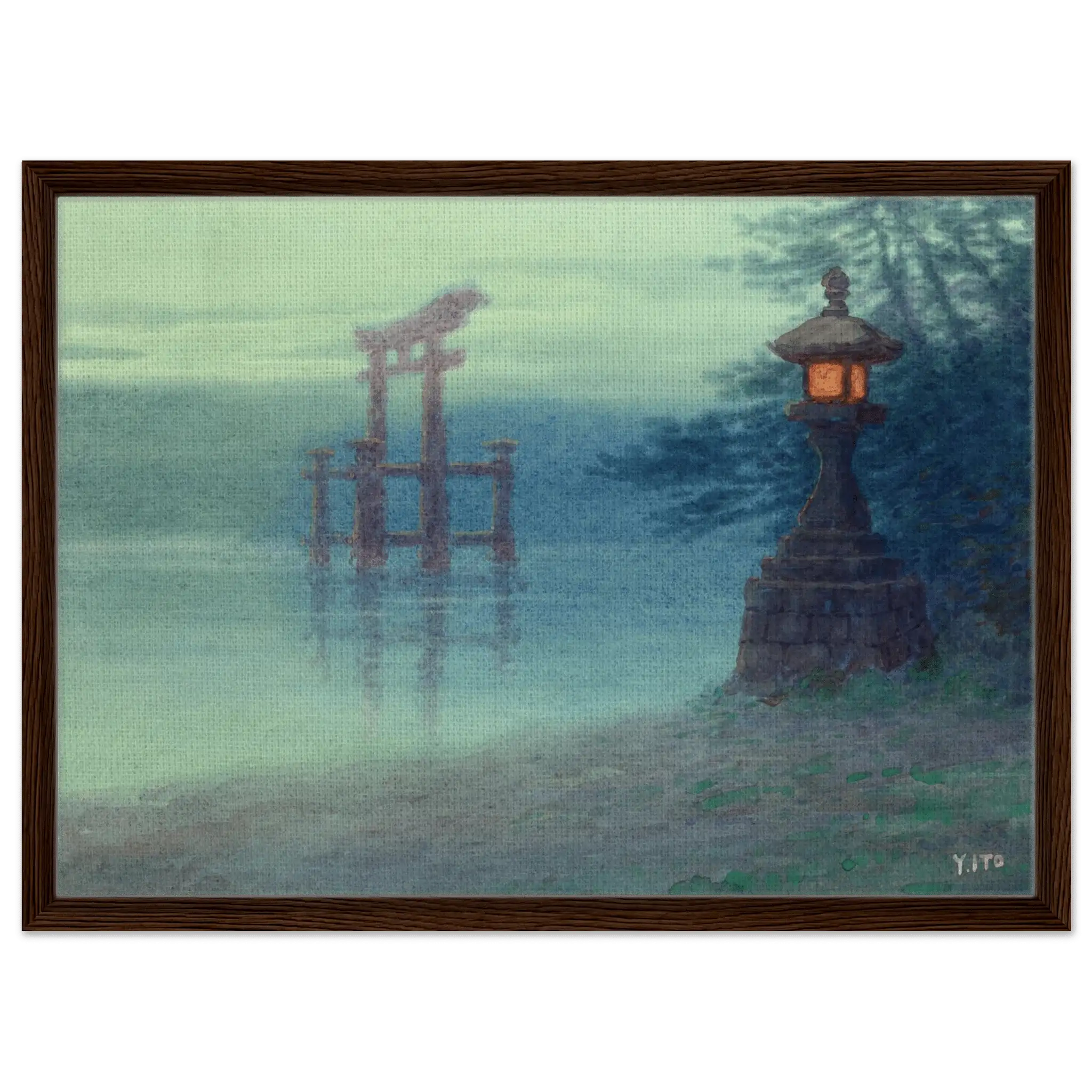 Torii im Nebel - Signature Collection - HINORI