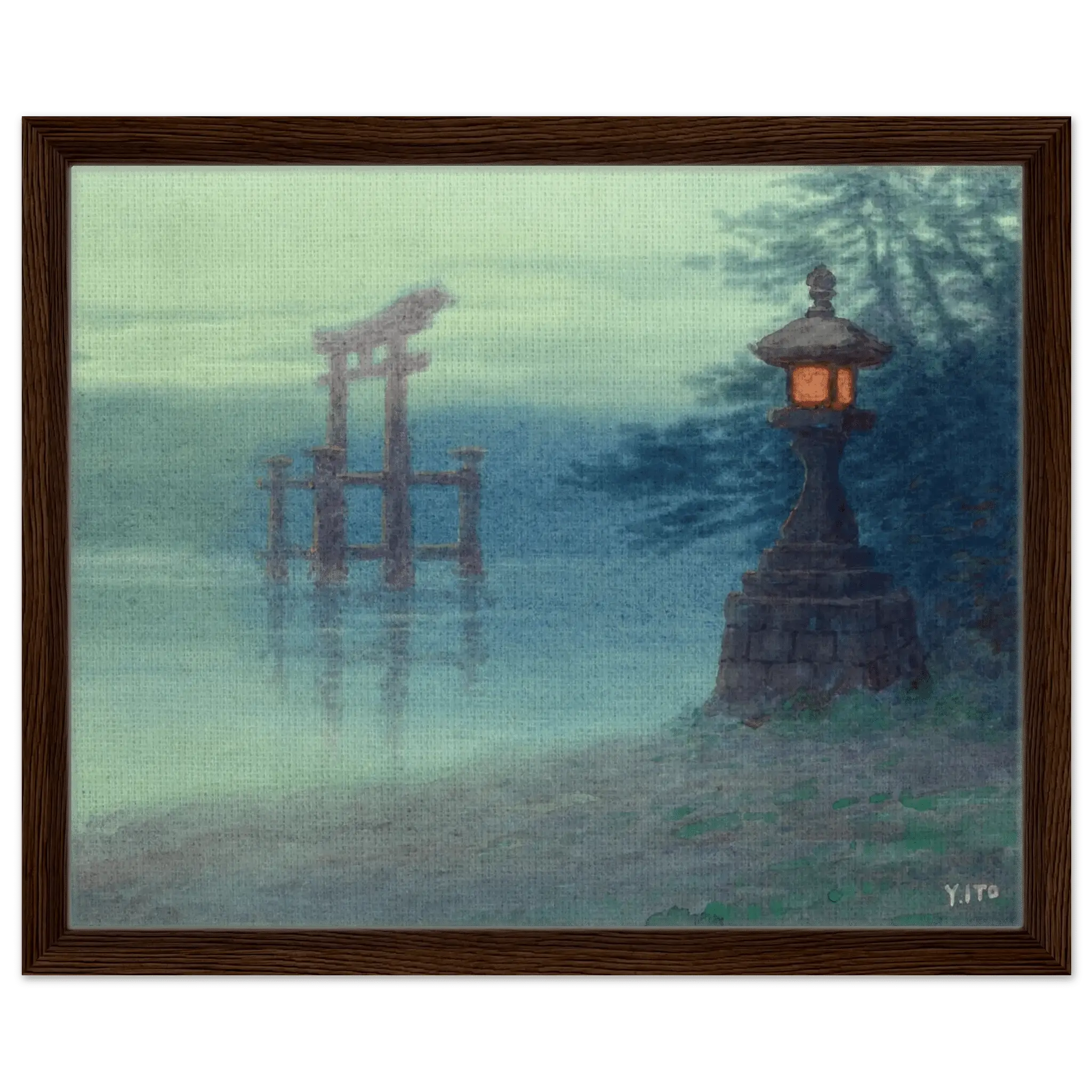 Torii im Nebel - Signature Collection - HINORI