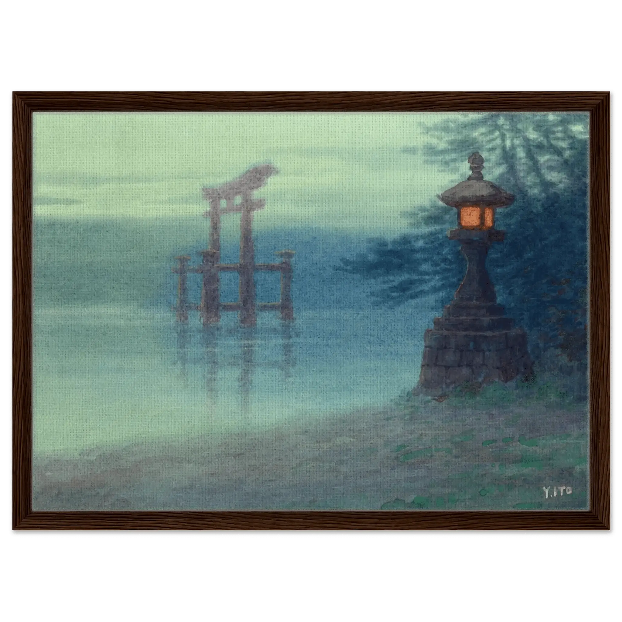 Torii im Nebel - Signature Collection - HINORI