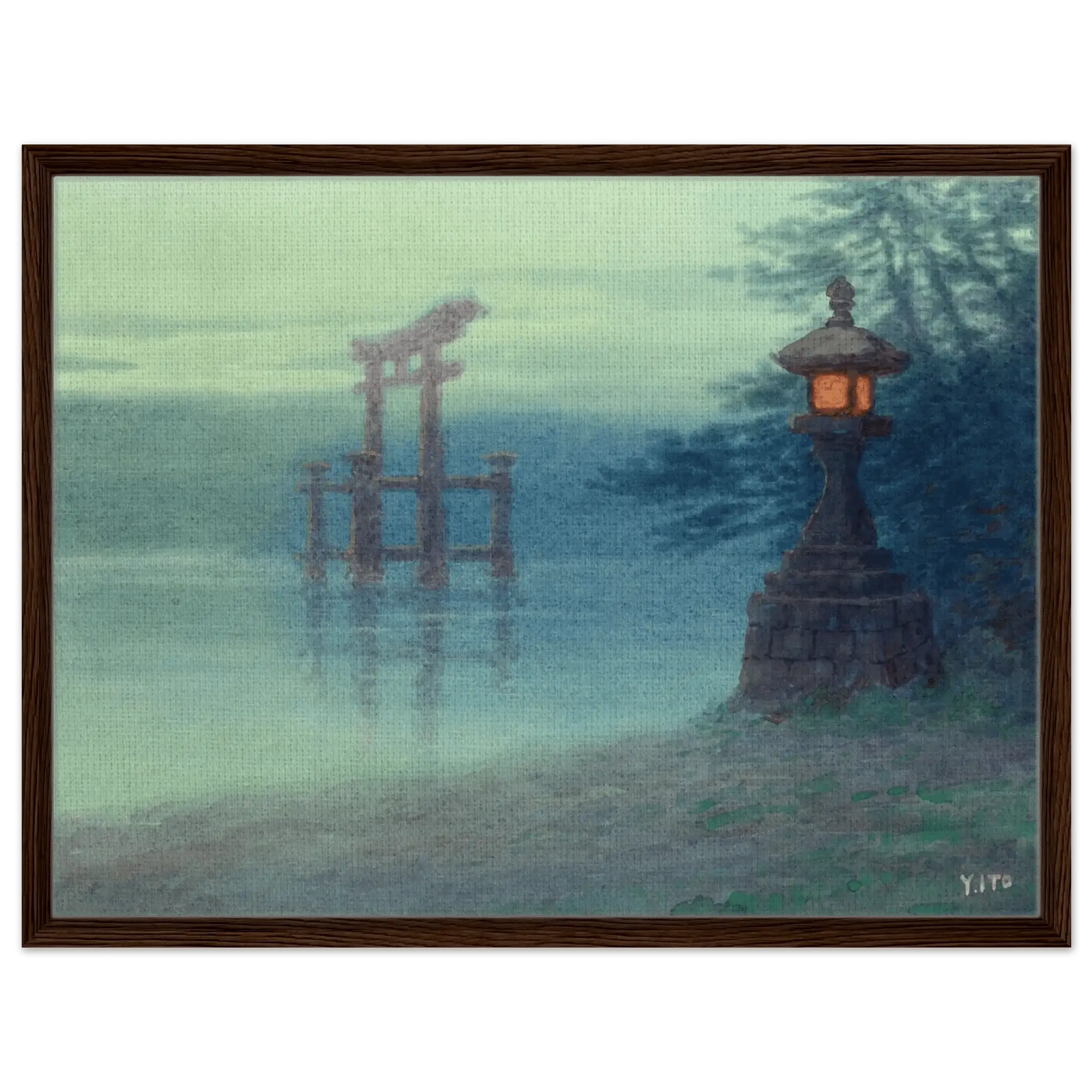 Torii im Nebel - Signature Collection - HINORI