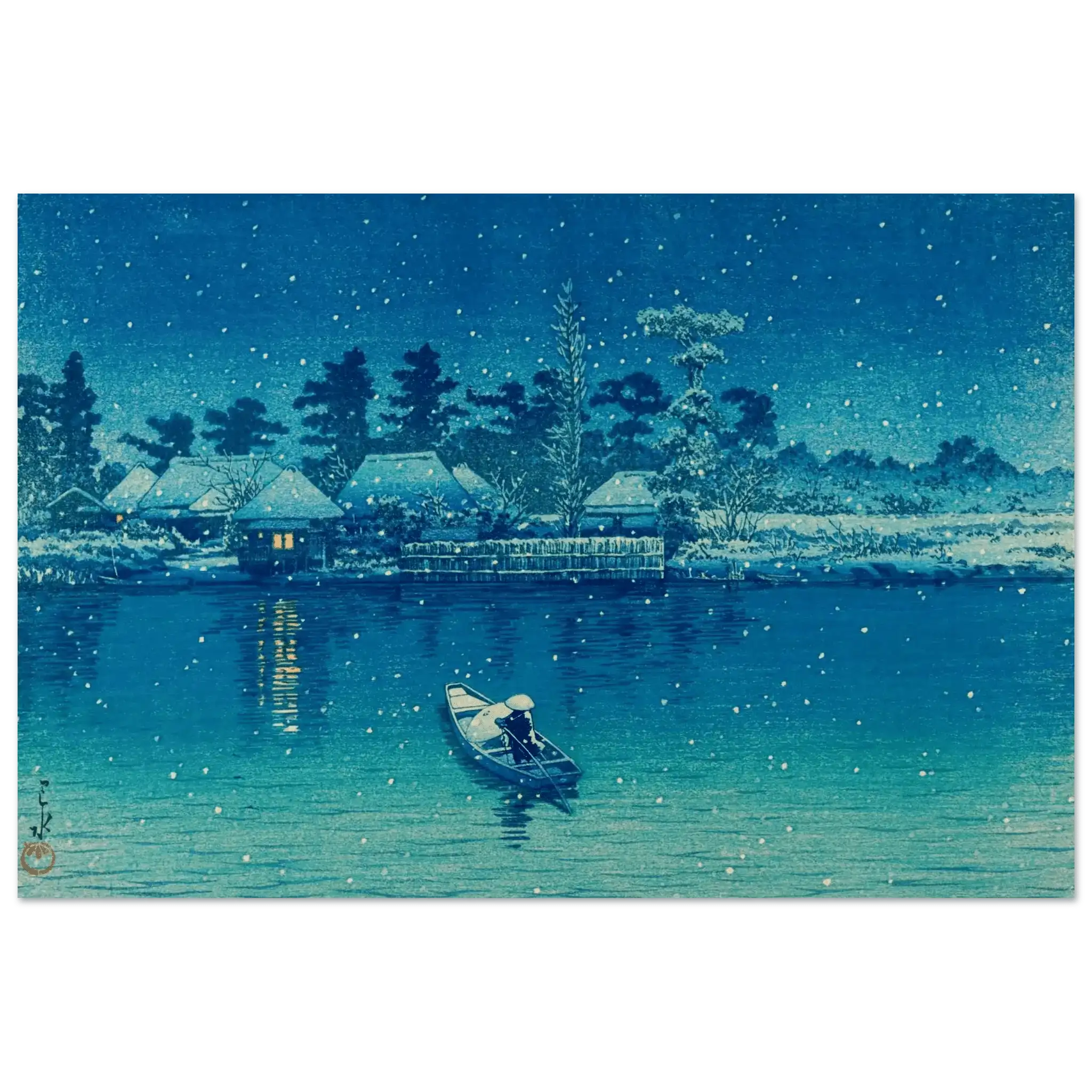 Ushibori im Schnee - Fine Art Prints - HINORI