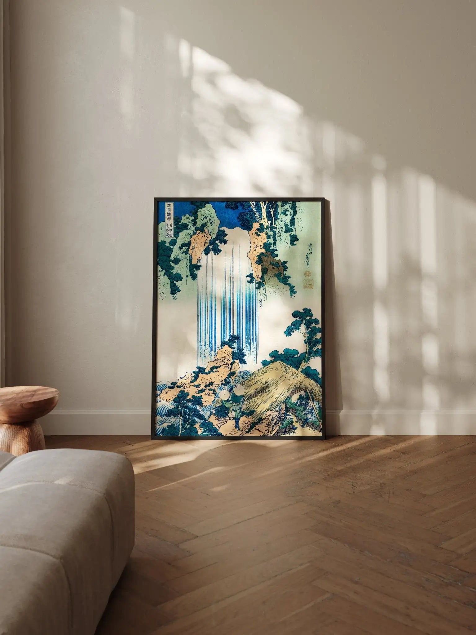 Yōrō - Wasserfall in Mino - Gerahmte Eleganz - HINORI