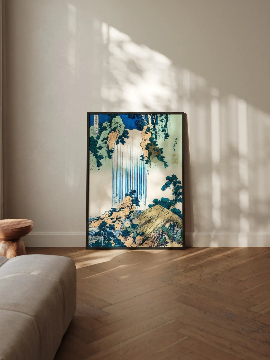 Yōrō - Wasserfall in Mino - Gerahmte Eleganz - HINORI