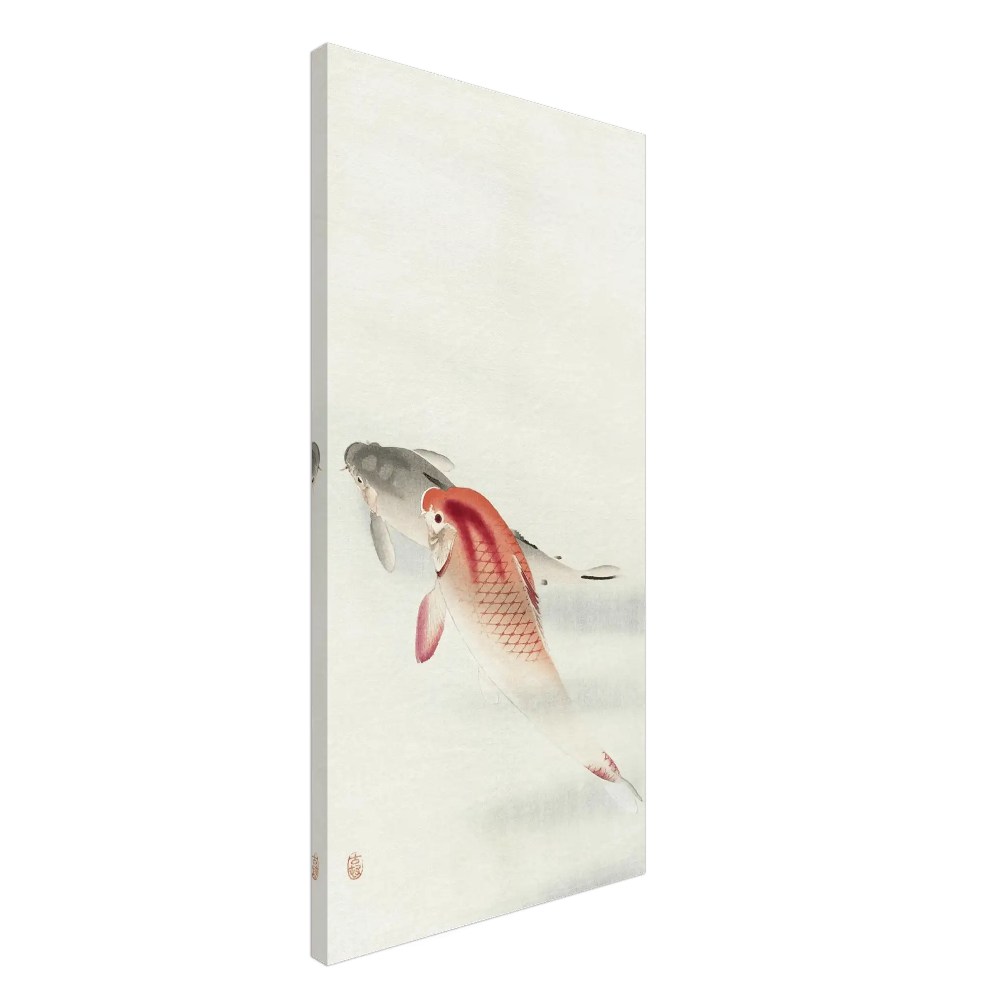 Zwei Karpfen - Leinwand Edition - HINORI