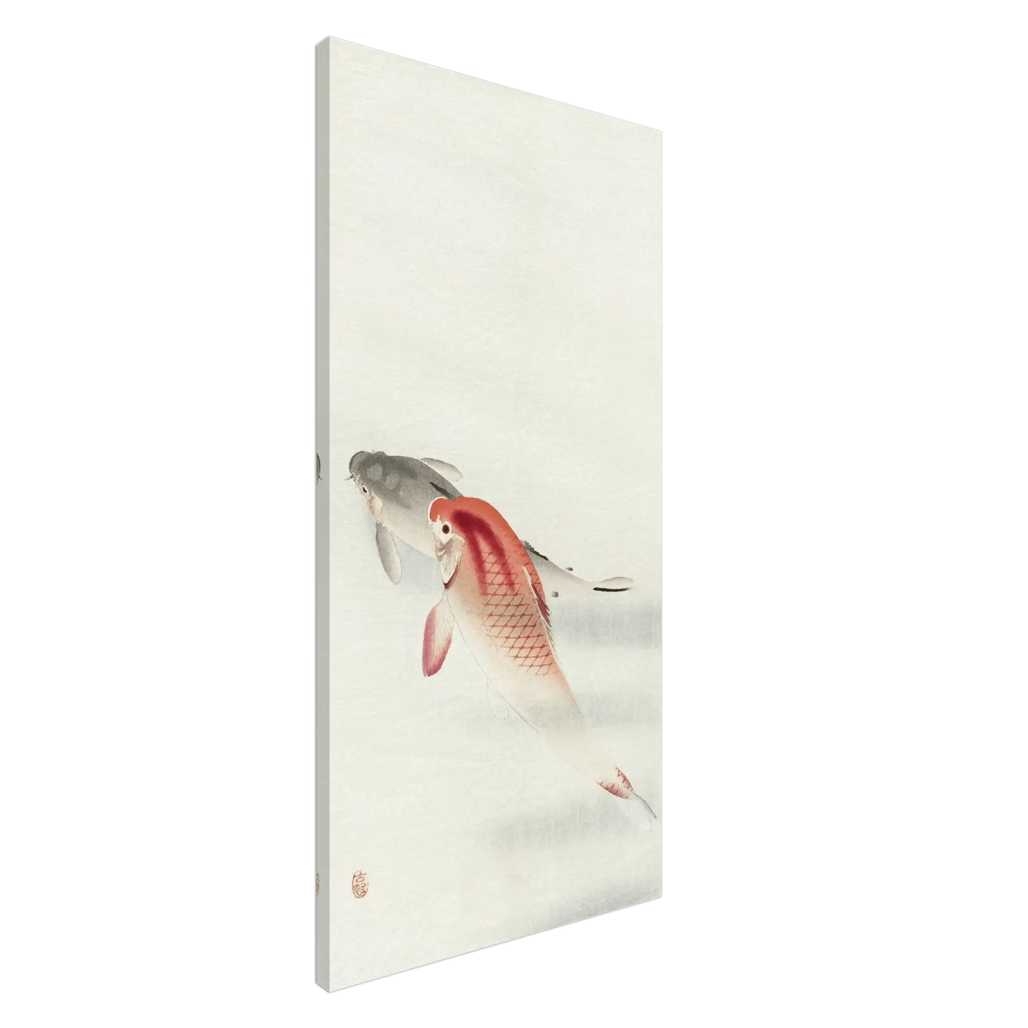 Zwei Karpfen - Leinwand Edition - HINORI