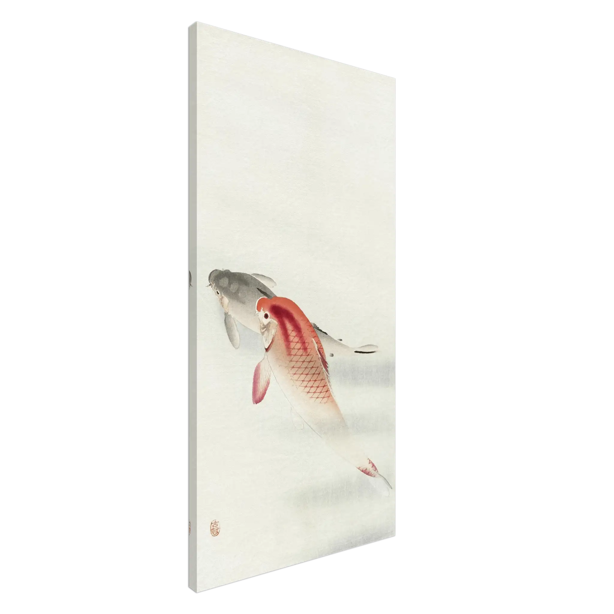Zwei Karpfen - Leinwand Edition - HINORI