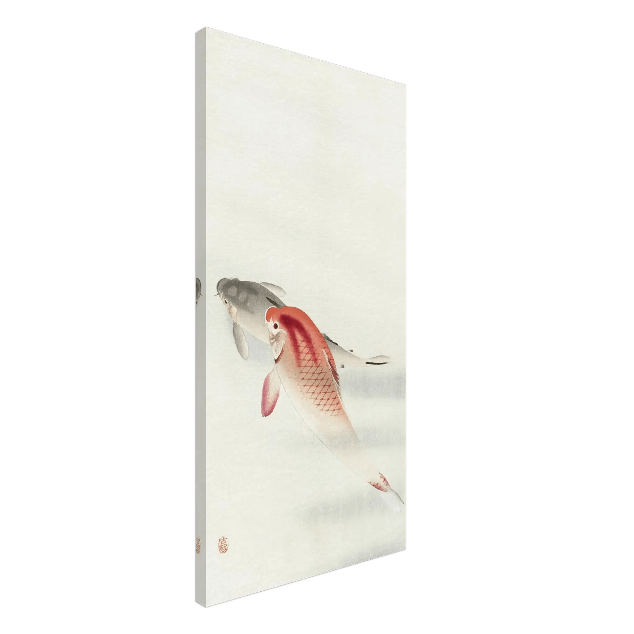 Zwei Karpfen - Leinwand Edition - HINORI