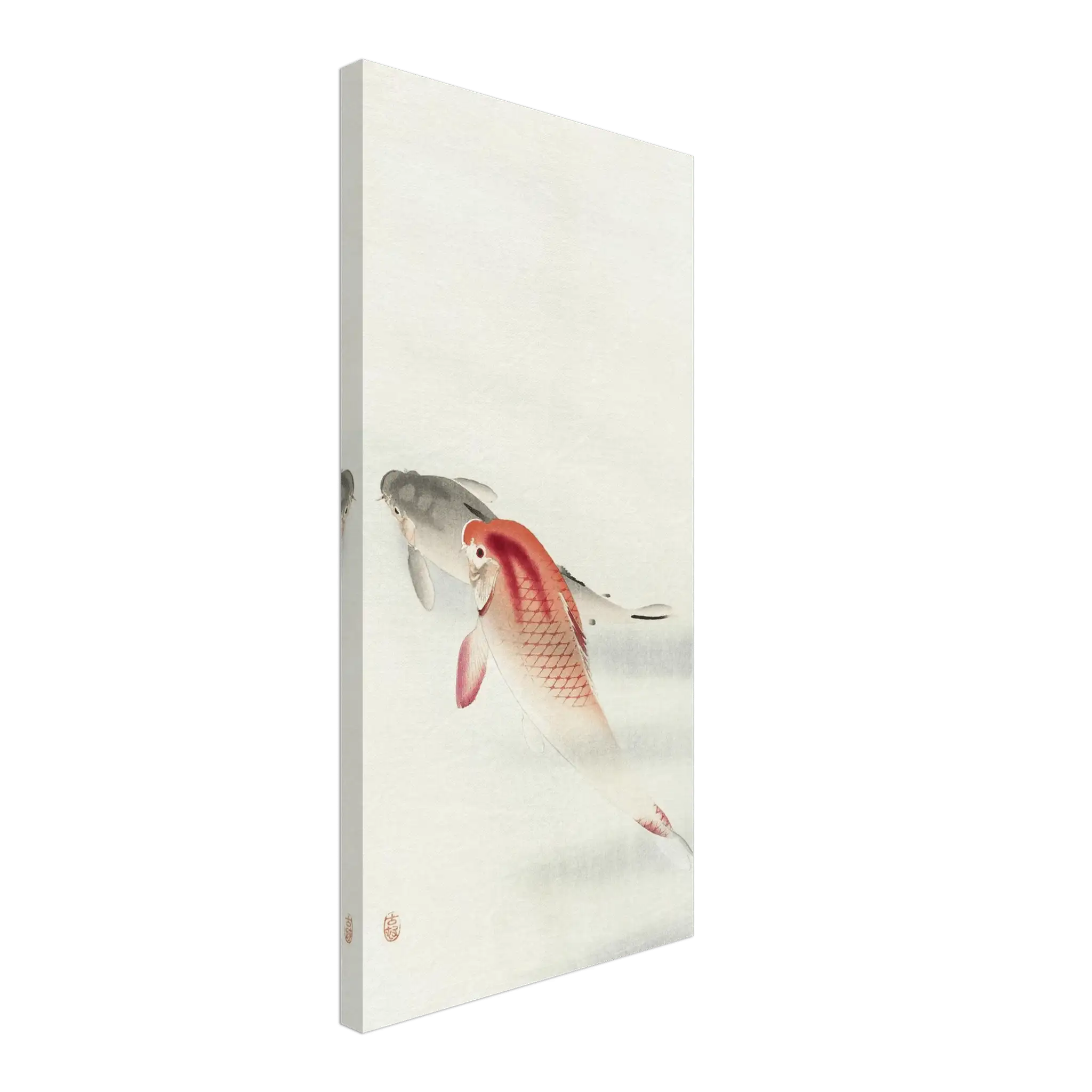 Zwei Karpfen - Leinwand Edition - HINORI